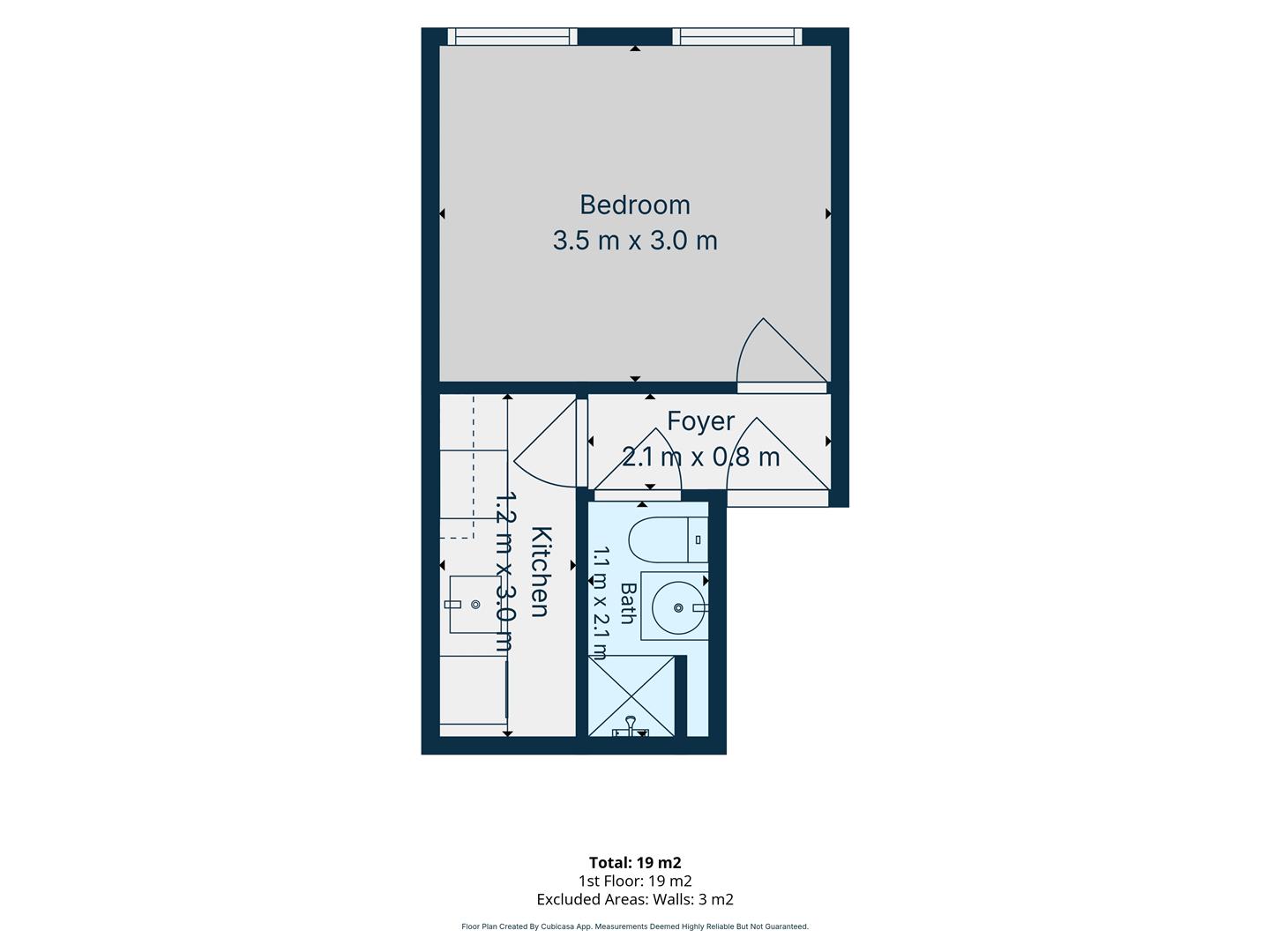 Flat 3, 15, Bennington Street, Gloucestershire floorplan