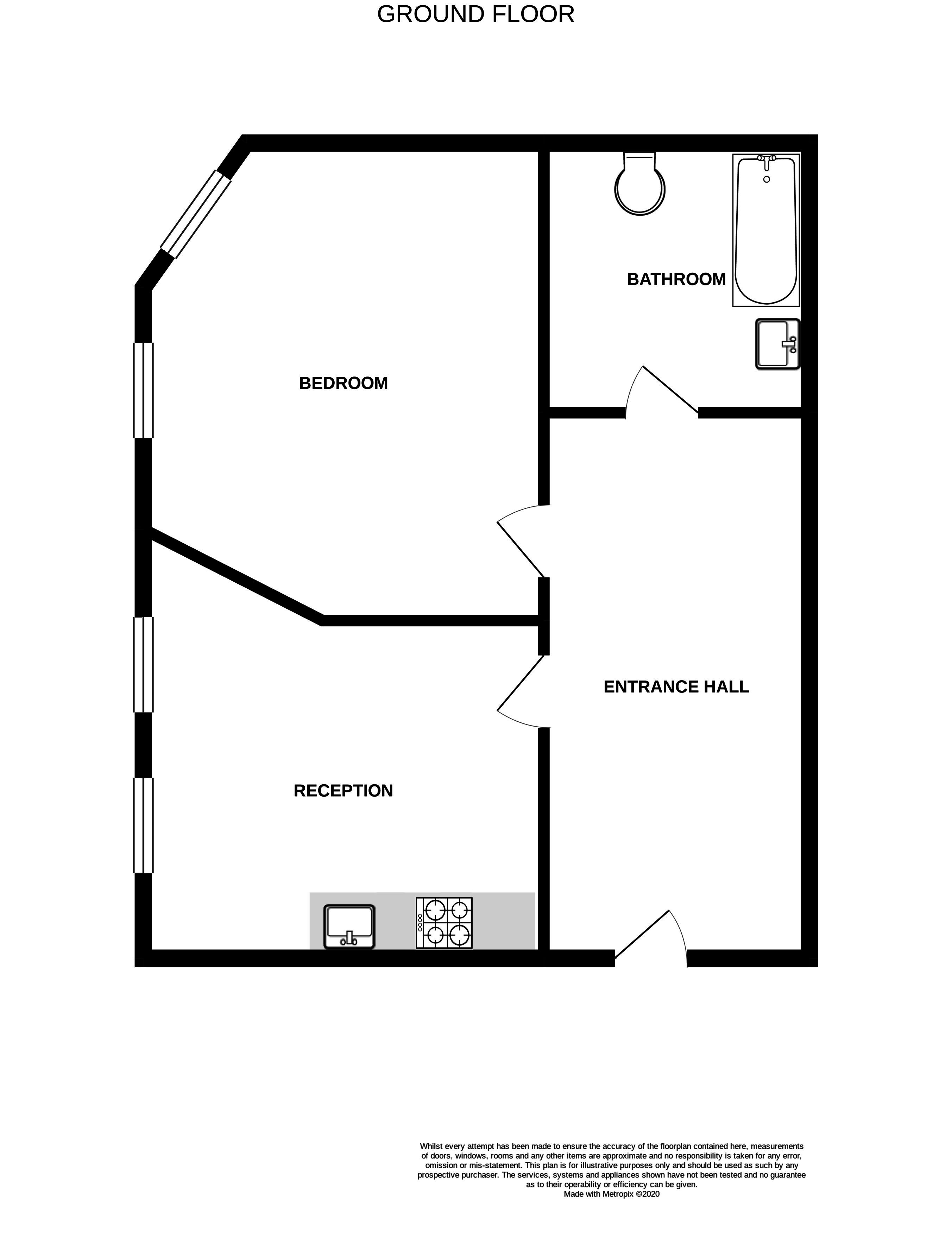 Flat 33, The Quadrant, Westlea, Swindon floorplan