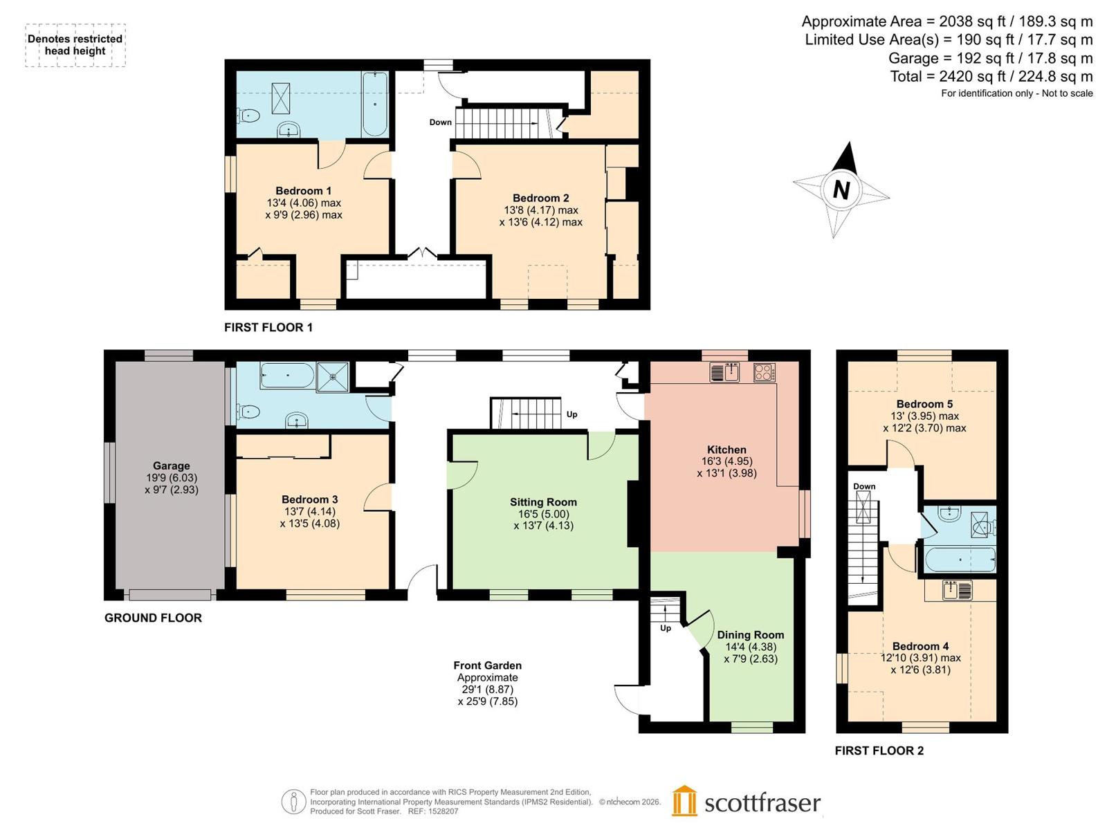 Anvil Croft, 64, Station Road, Carterton floorplan