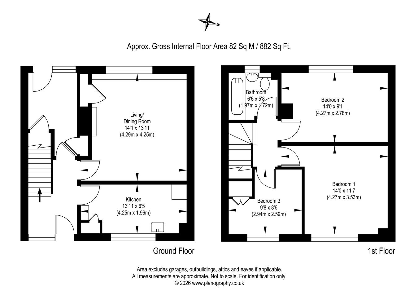 111, Captains Drive, Edinburgh floorplan