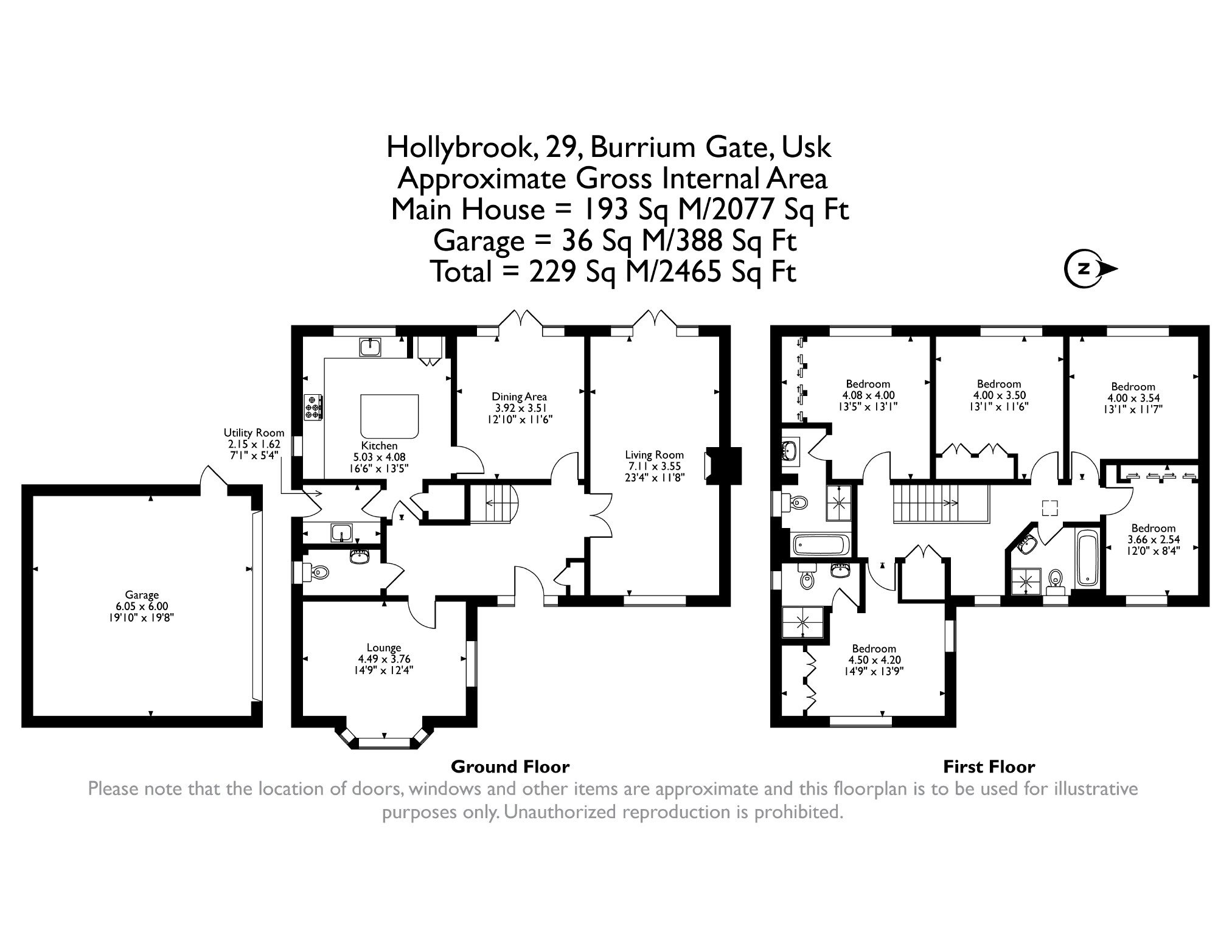Hollybrook 29, Burrium Gate, Usk floorplan