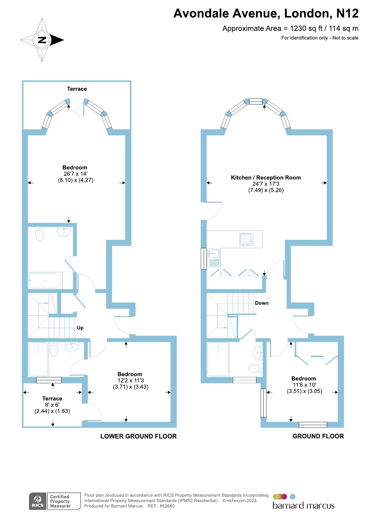 Flat 2, Hedron Court, 1a, Avondale Avenue, London floorplan