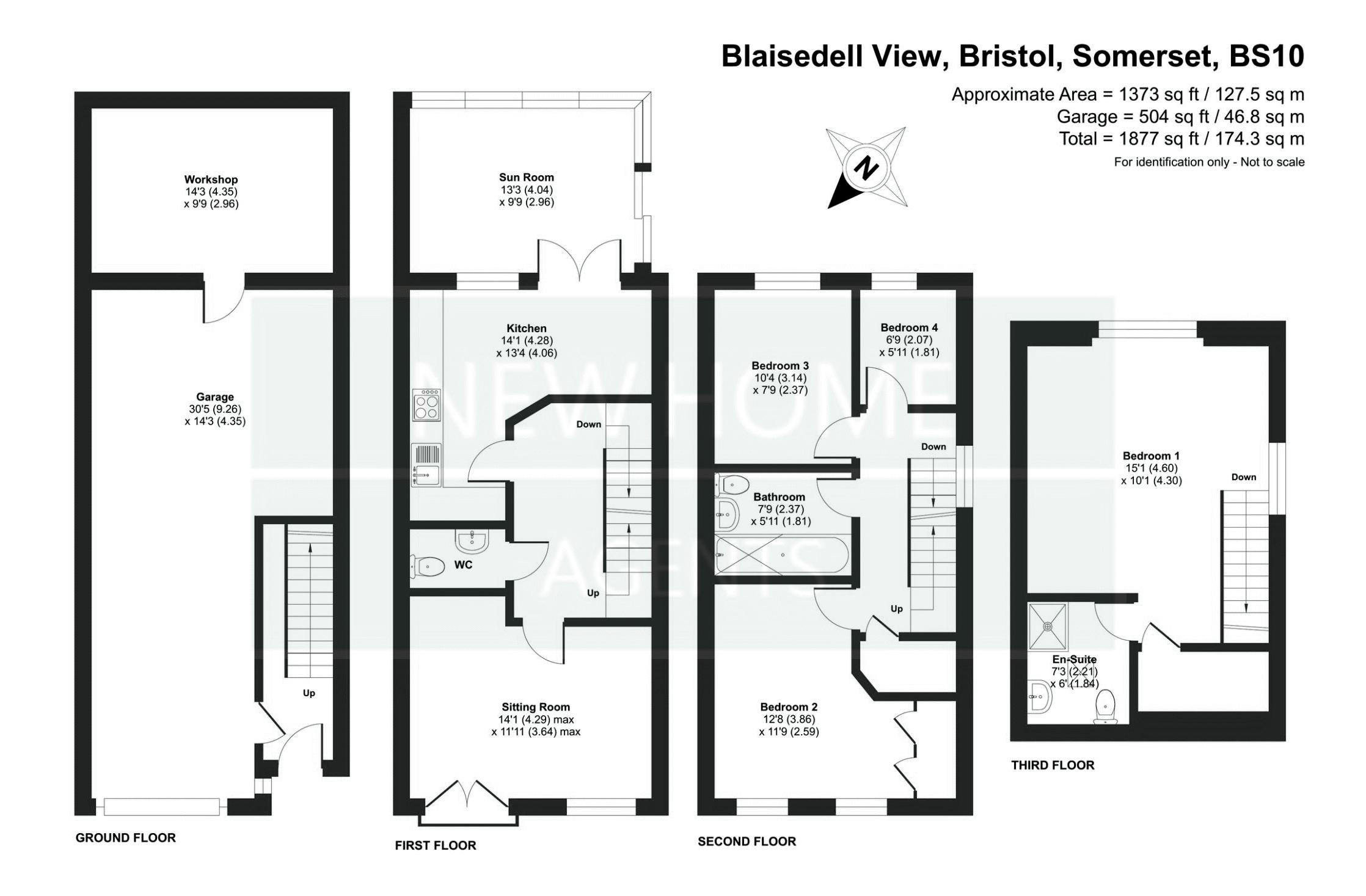 19, Blaisedell View, Bristol floorplan