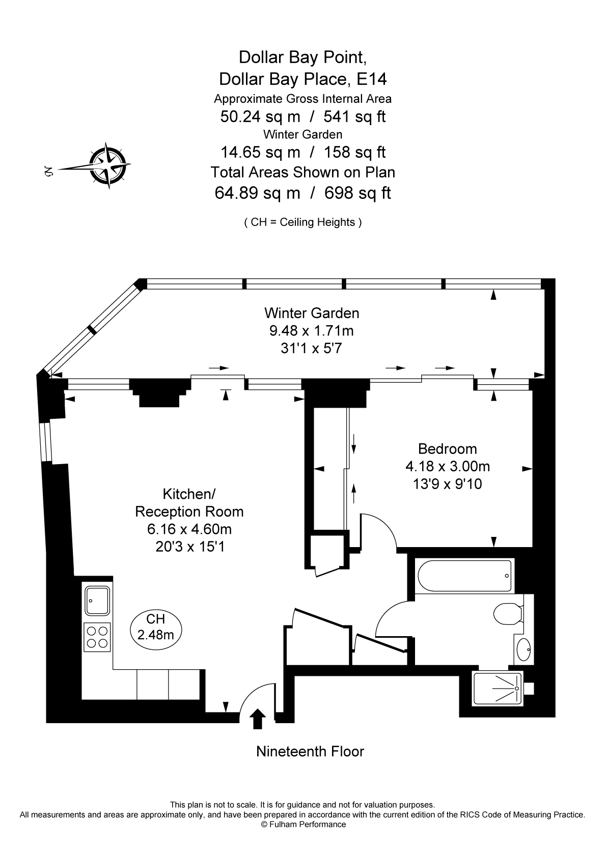 1 Bedrooms Flat to rent in Dollar Bay Point, 3 Dollar Bay Place E14