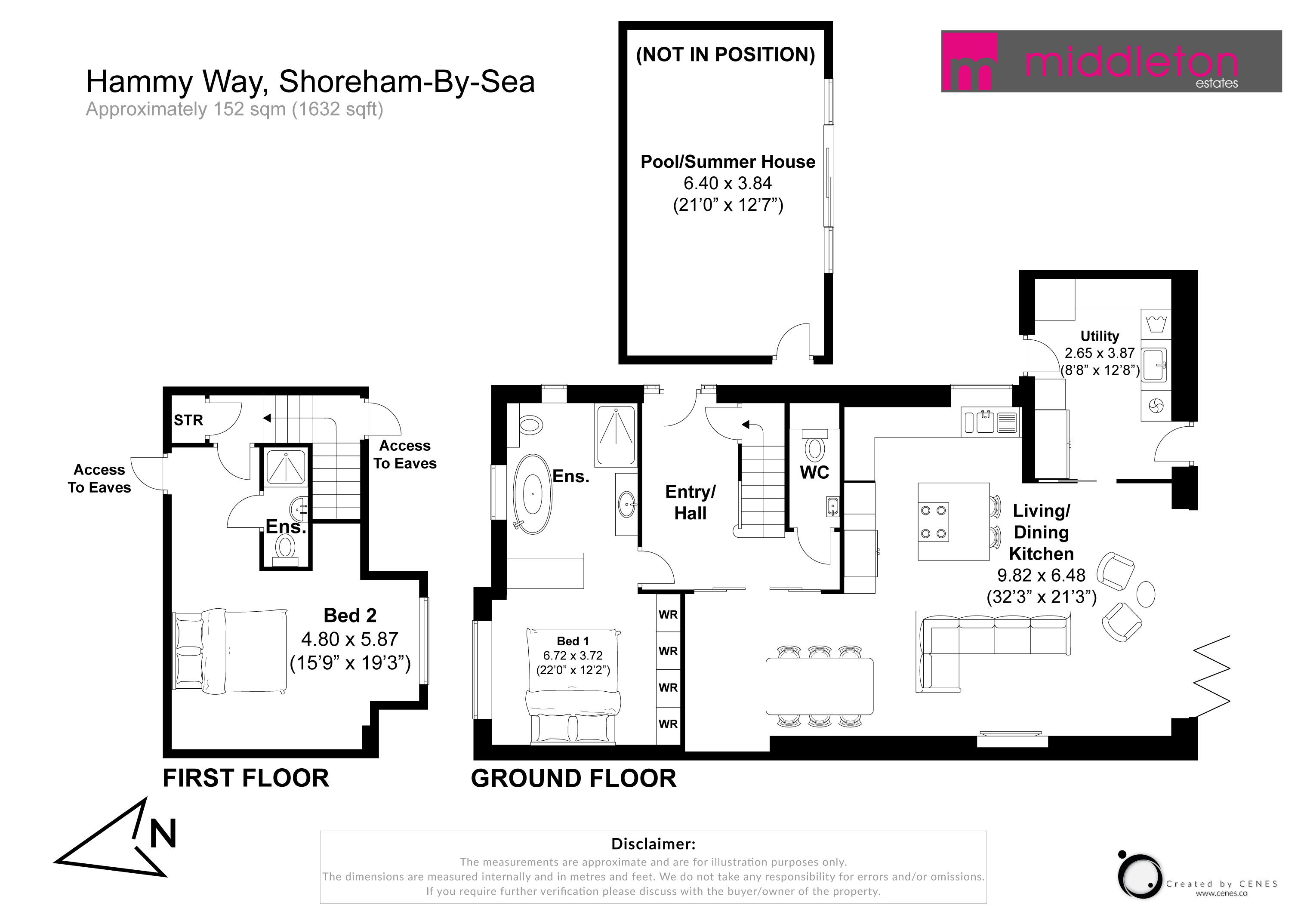 13, Hammy Way, West Sussex floorplan