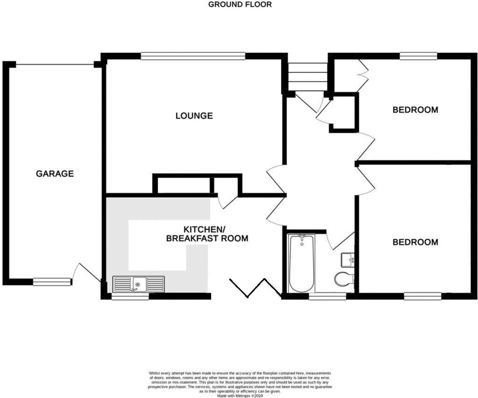 19 Cargwyn, St. Austell floorplan