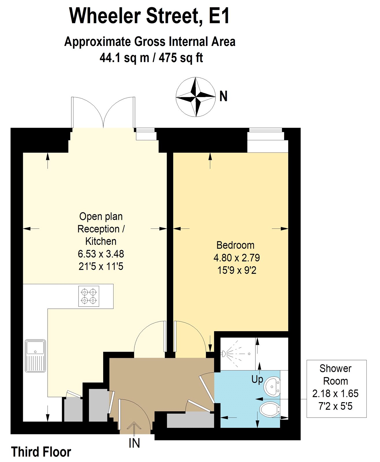 1 Bedrooms Flat to rent in Wheler Street, London E1