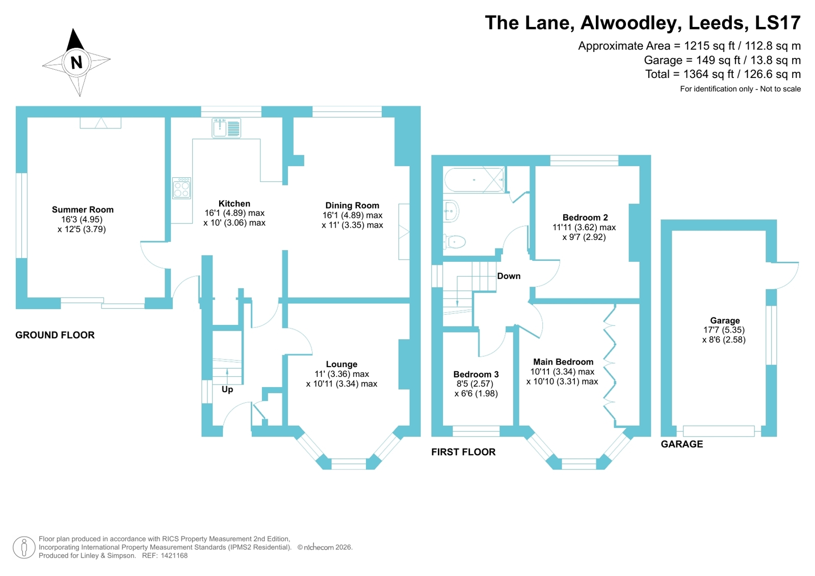 33, The Lane, Leeds floorplan