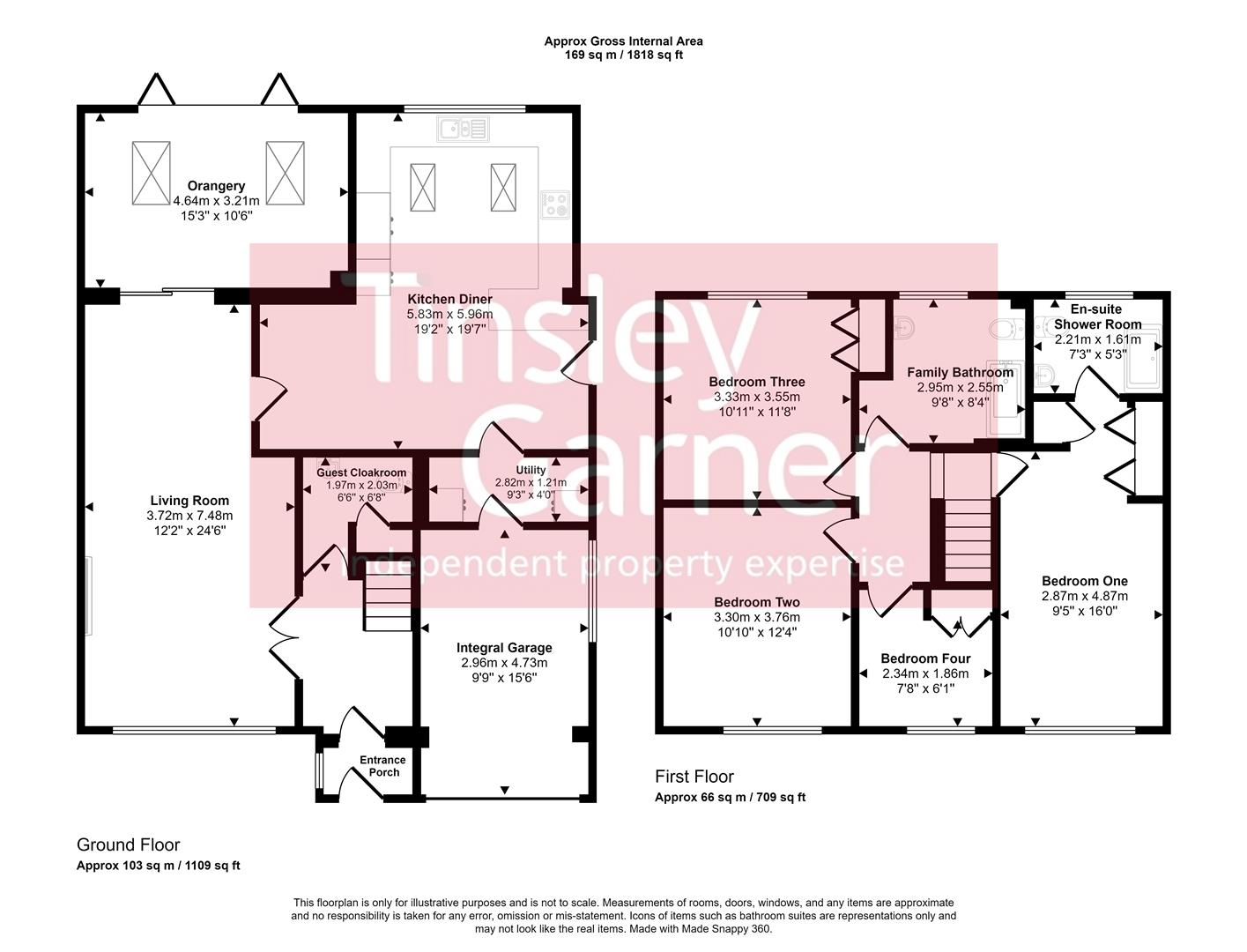 3, Claremont Close, Stone floorplan