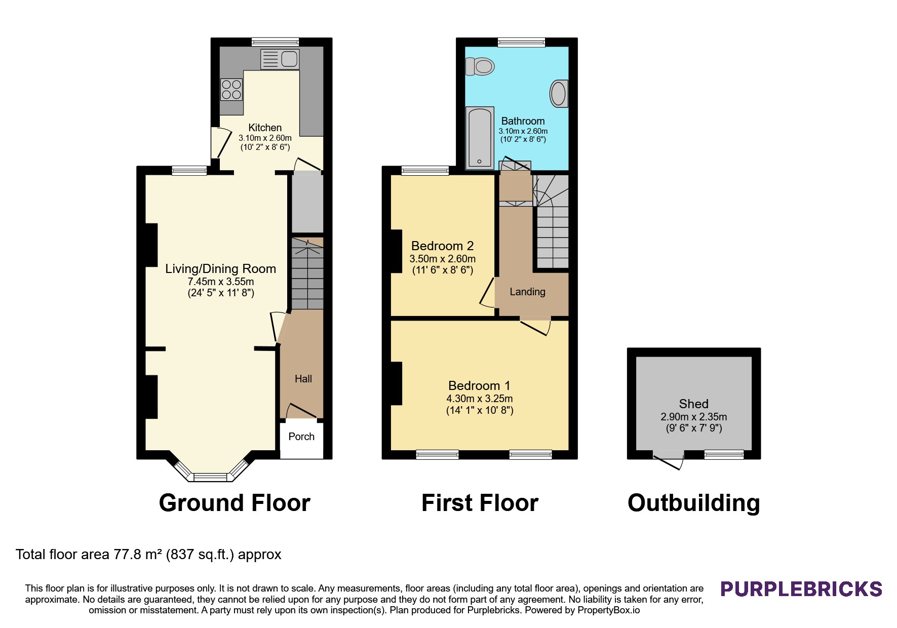 Lynmouth Road, Walthamstow, London floorplan