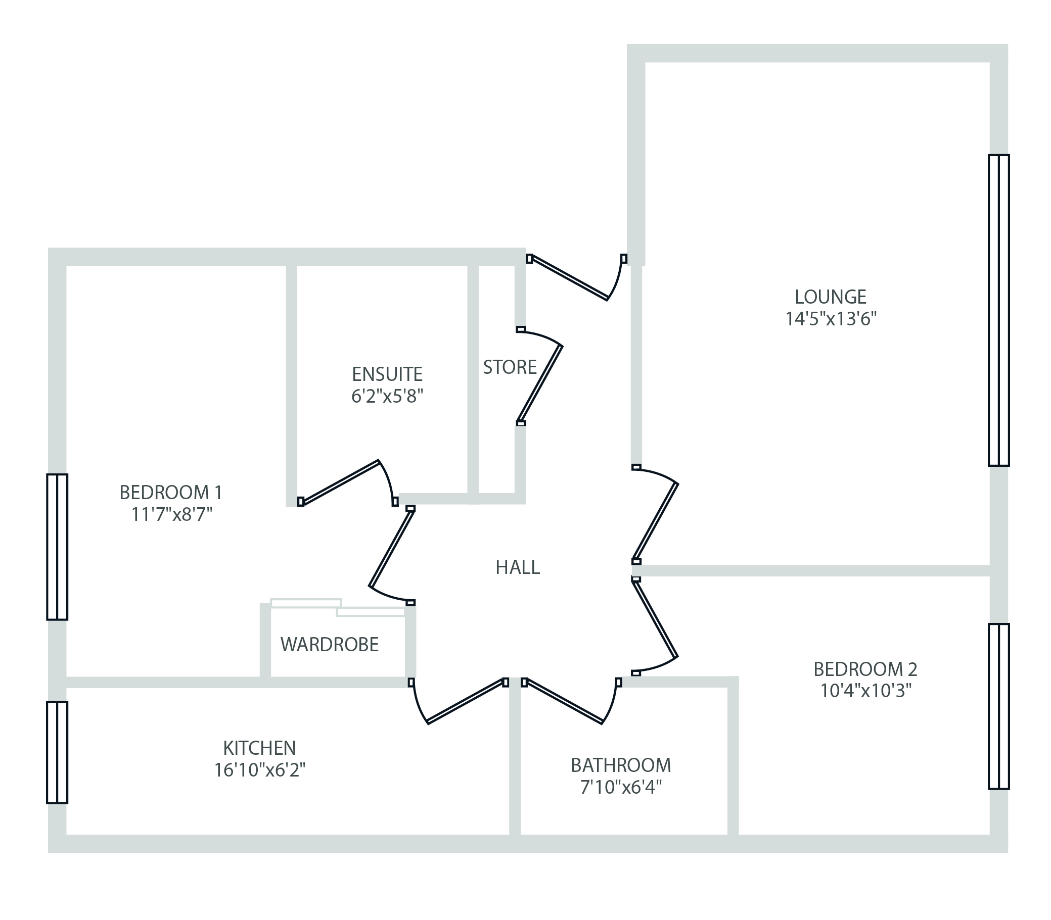 2 Bedrooms Flat for sale in Caledonia Street, Clydebank G81