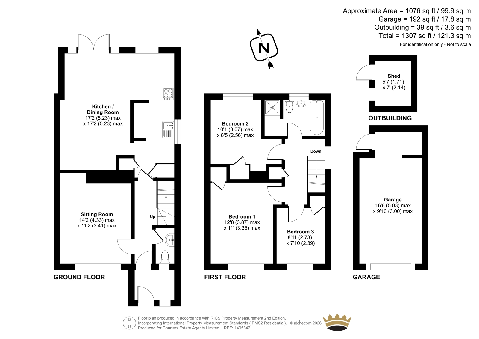 9, Arle Gardens, Hampshire floorplan