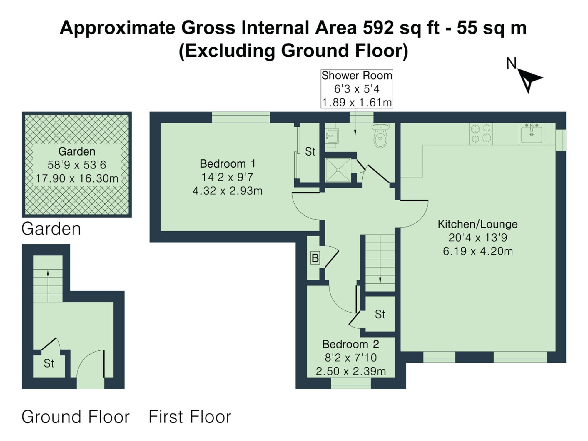 51b Bernwood Road, Oxford floorplan