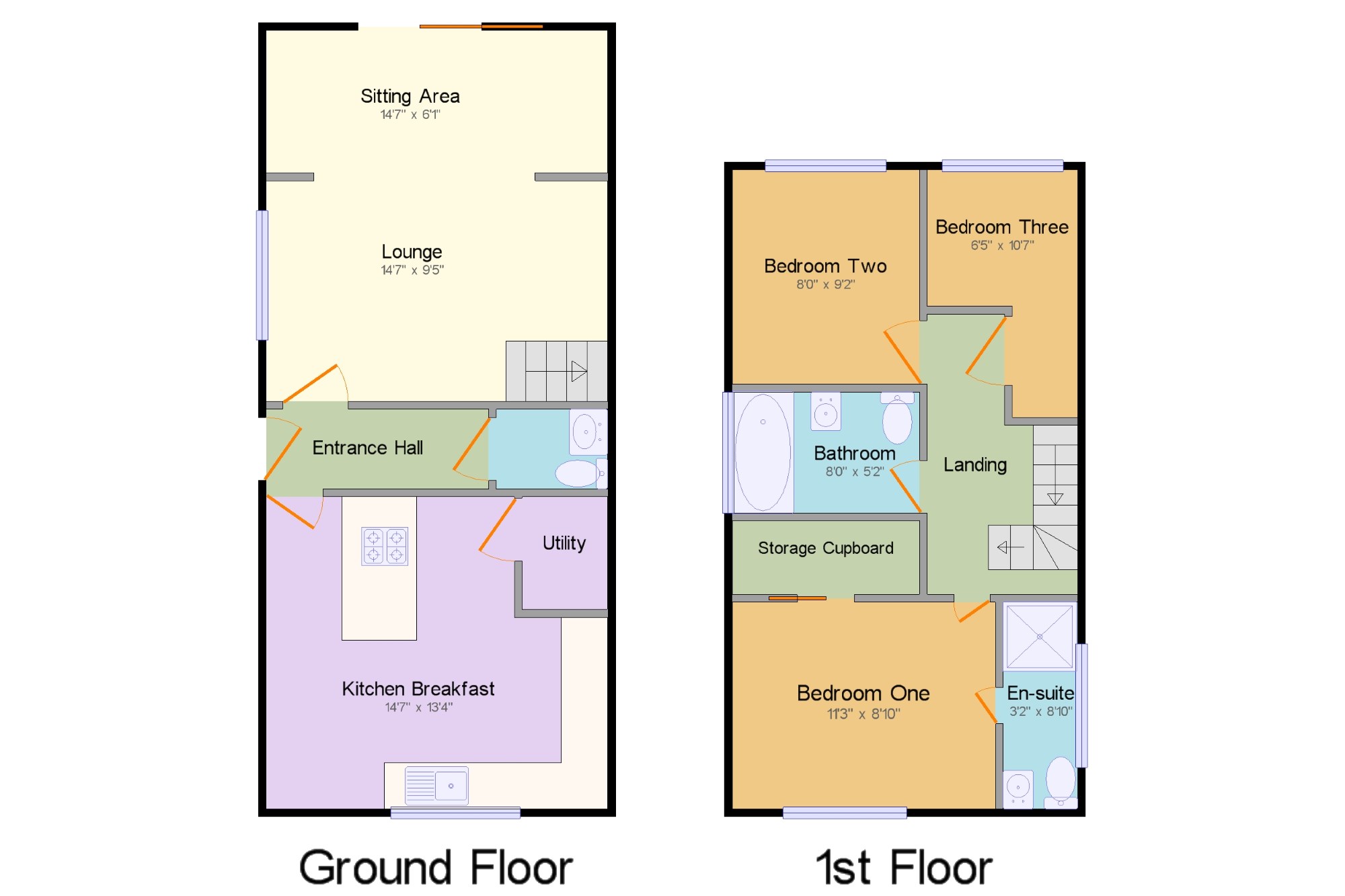 3, Llys Hen Ffordd, Mochdre floorplan