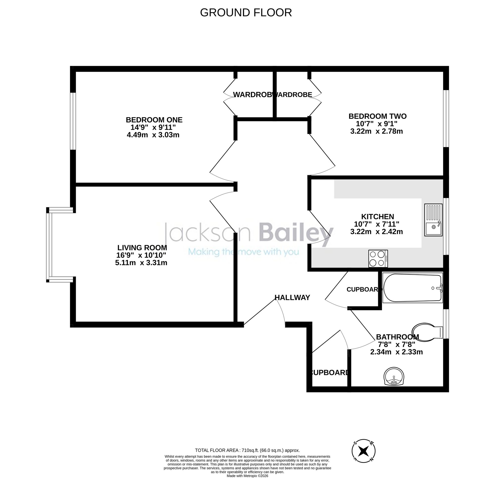 3 Litchfield Road, Southampton floorplan