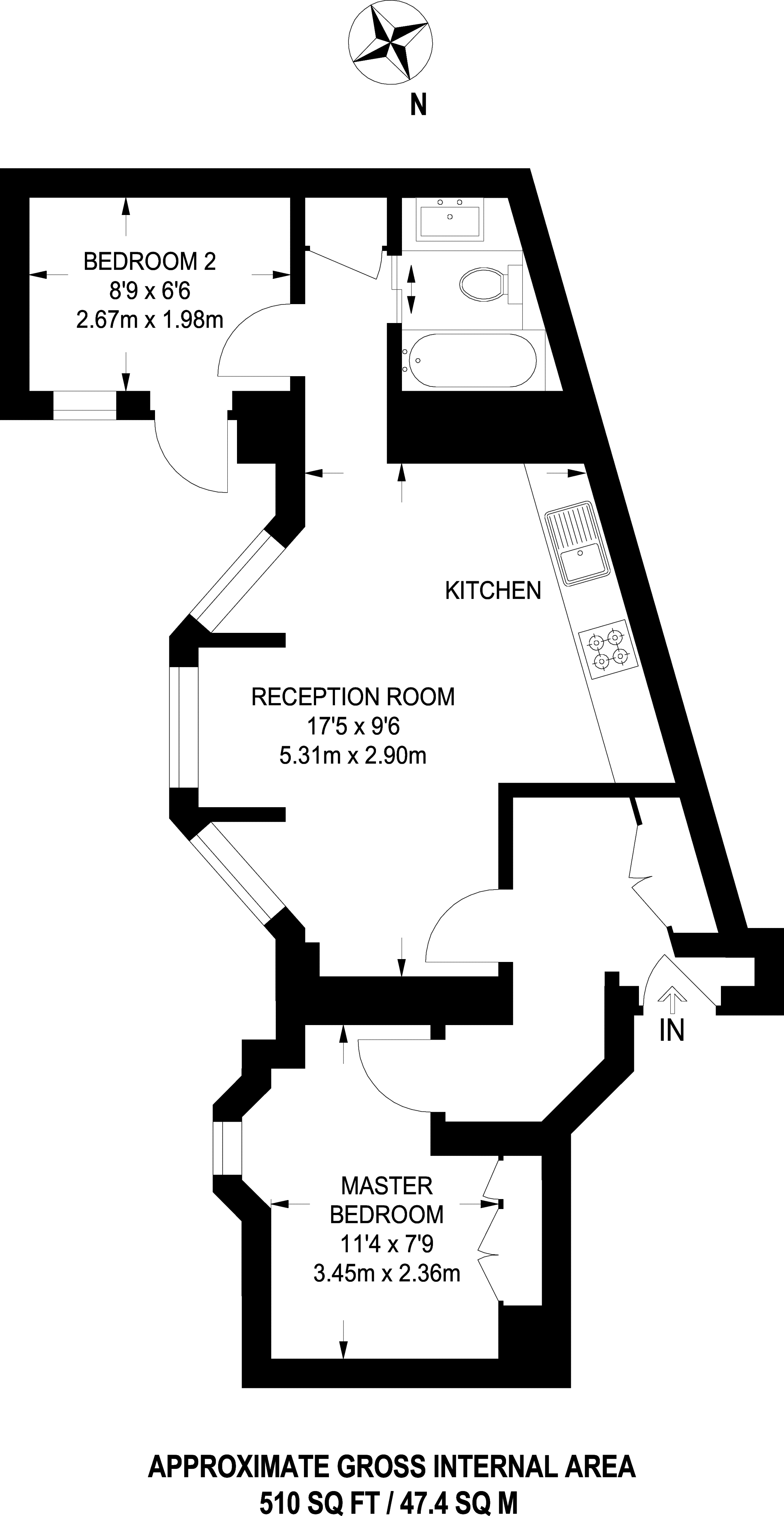 2 Bedrooms Flat to rent in Queens Gate, South Kensington SW7