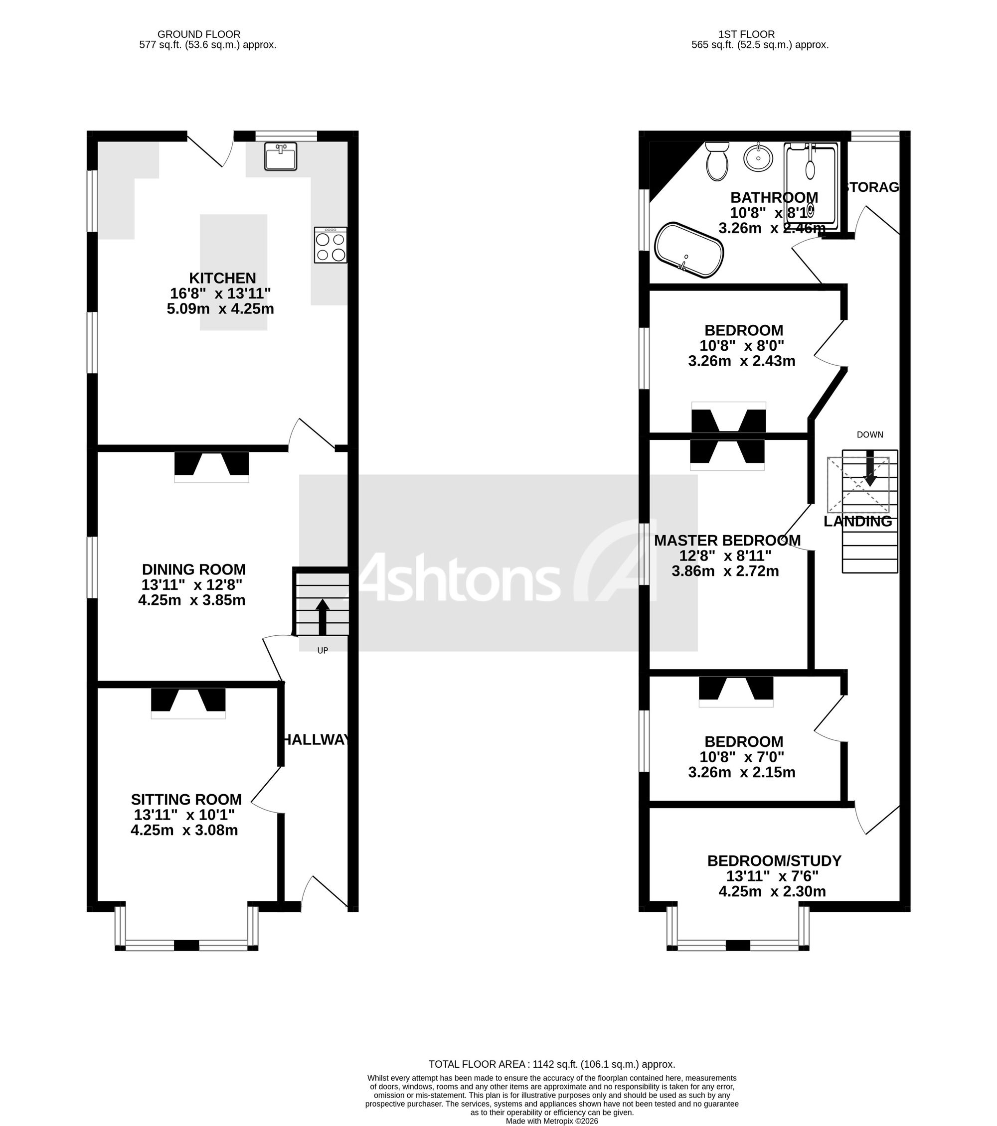 43 Windle Street, St. Helens floorplan