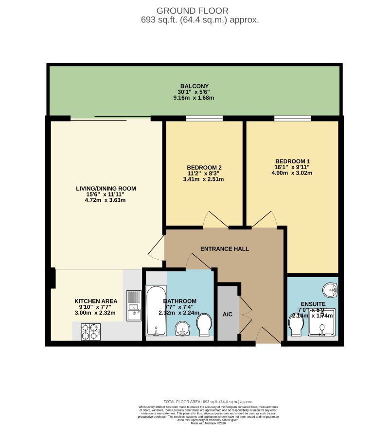 48 Coode, Sheffield floorplan