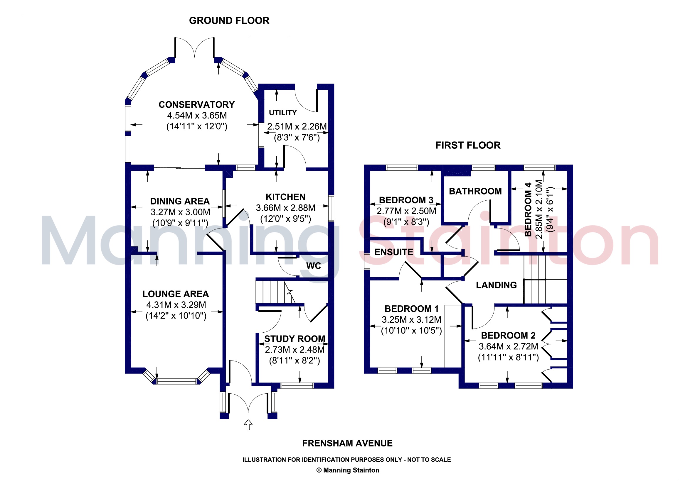 19, Frensham Avenue, Leeds floorplan