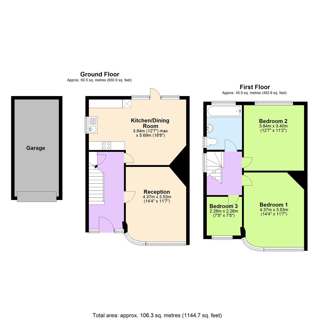 The Cottage, Sugar Lane, Nr Berkhamsted floorplan