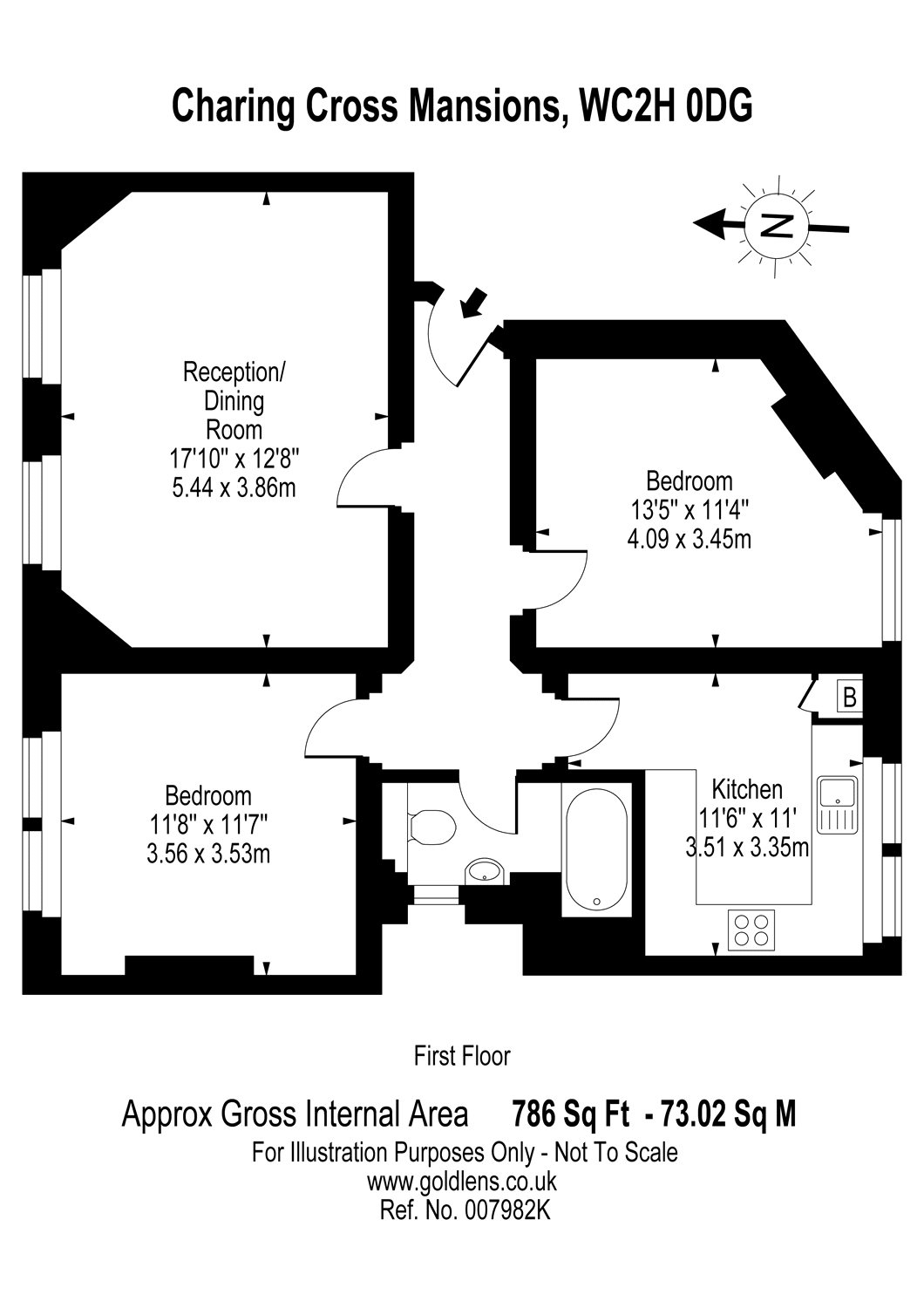 2 Bedrooms Flat to rent in Charing Cross Mansions, 26 Charing Cross Road, London WC2H