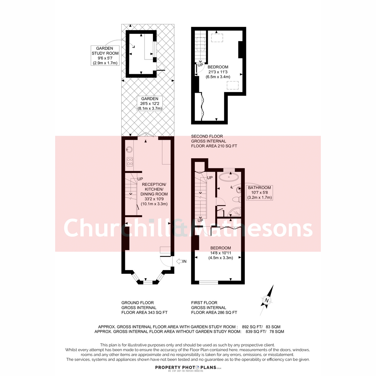 19, Erconwald Street, London floorplan