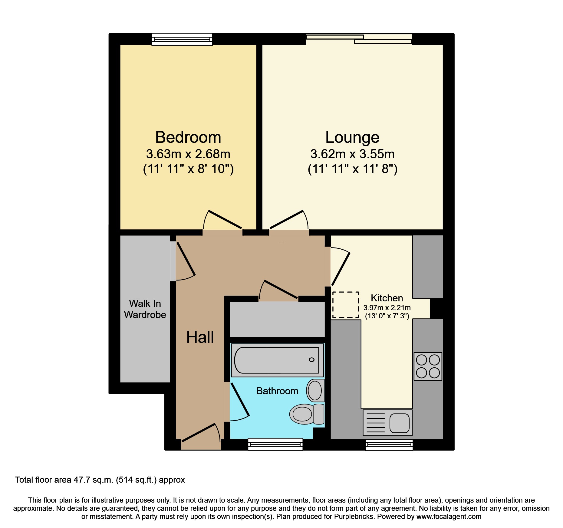13, Bay Tree Close, Sidcup floorplan
