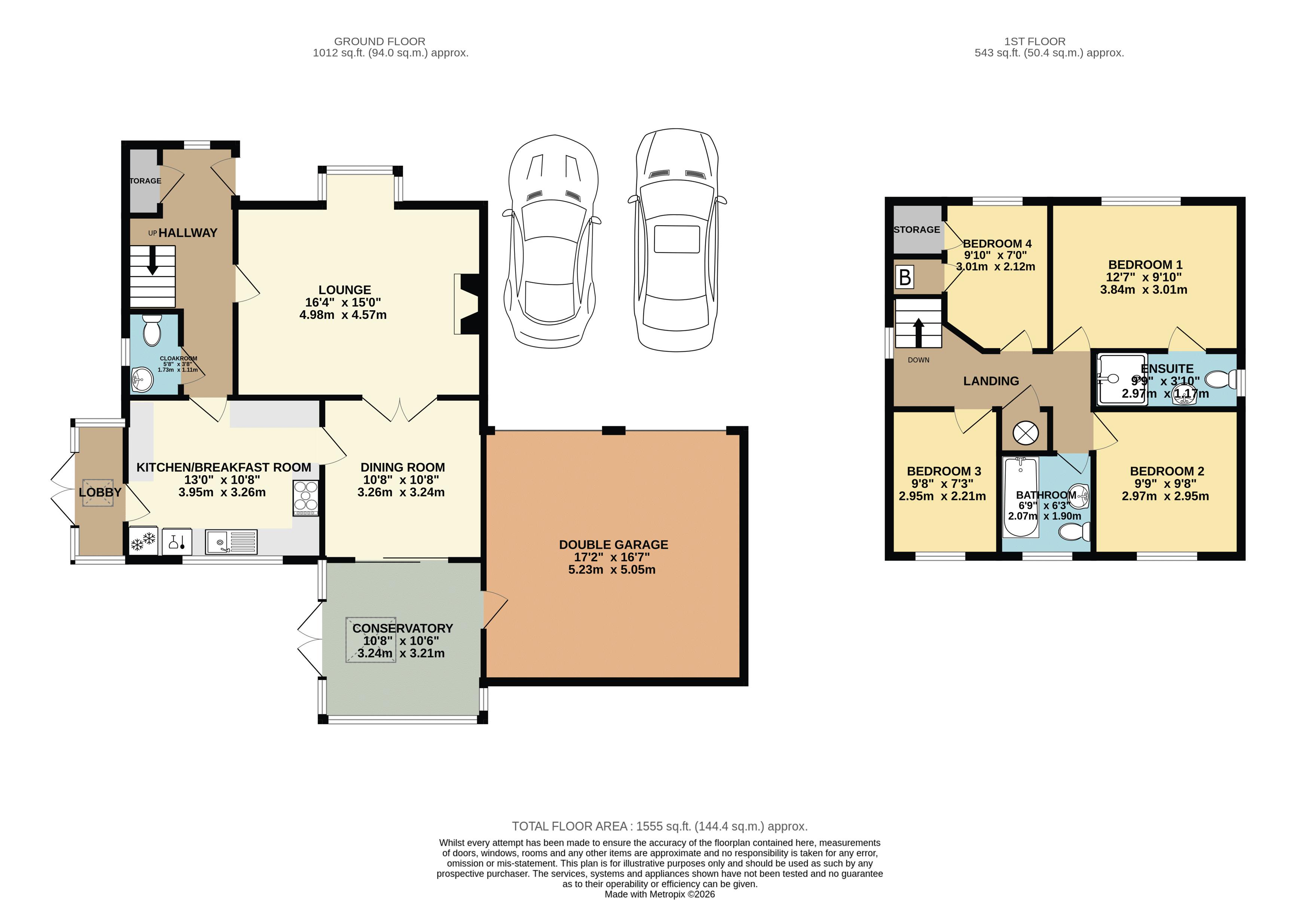 3, Shaw Close, Maidstone floorplan