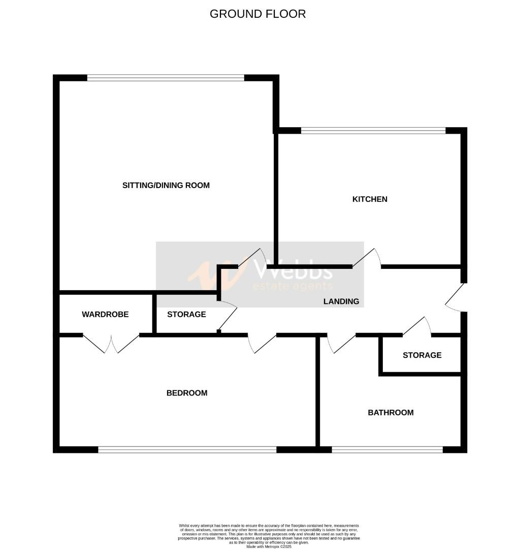 Flat 9, Parklands Gardens, Walsall floorplan
