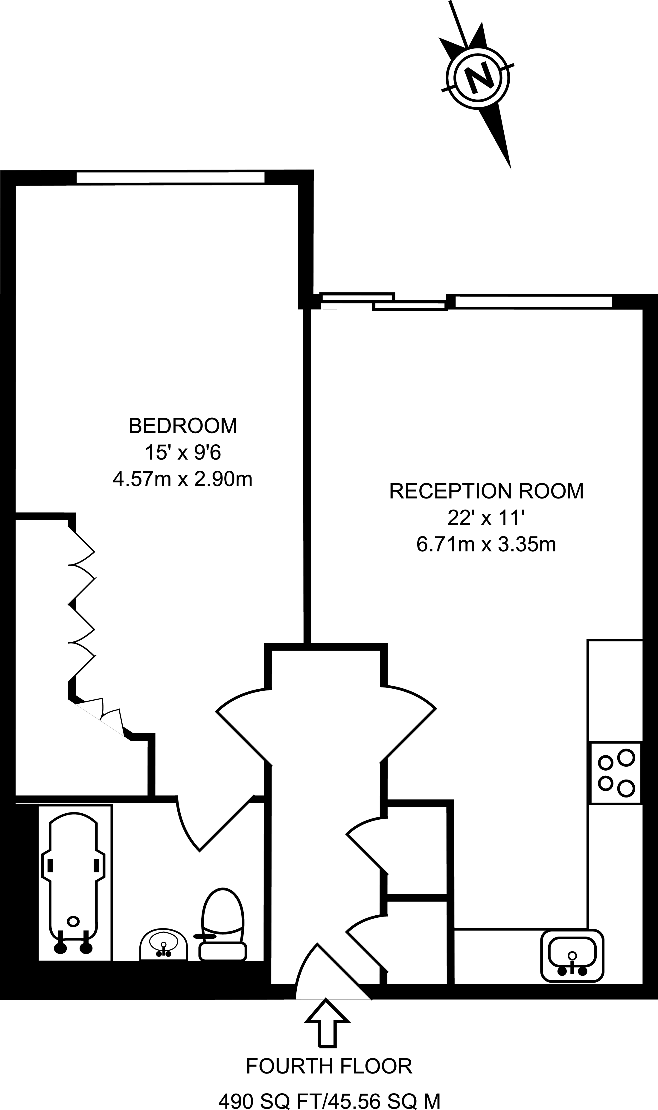 1 Bedrooms Flat to rent in Vauxhall Bridge Road, Pimlico SW1V