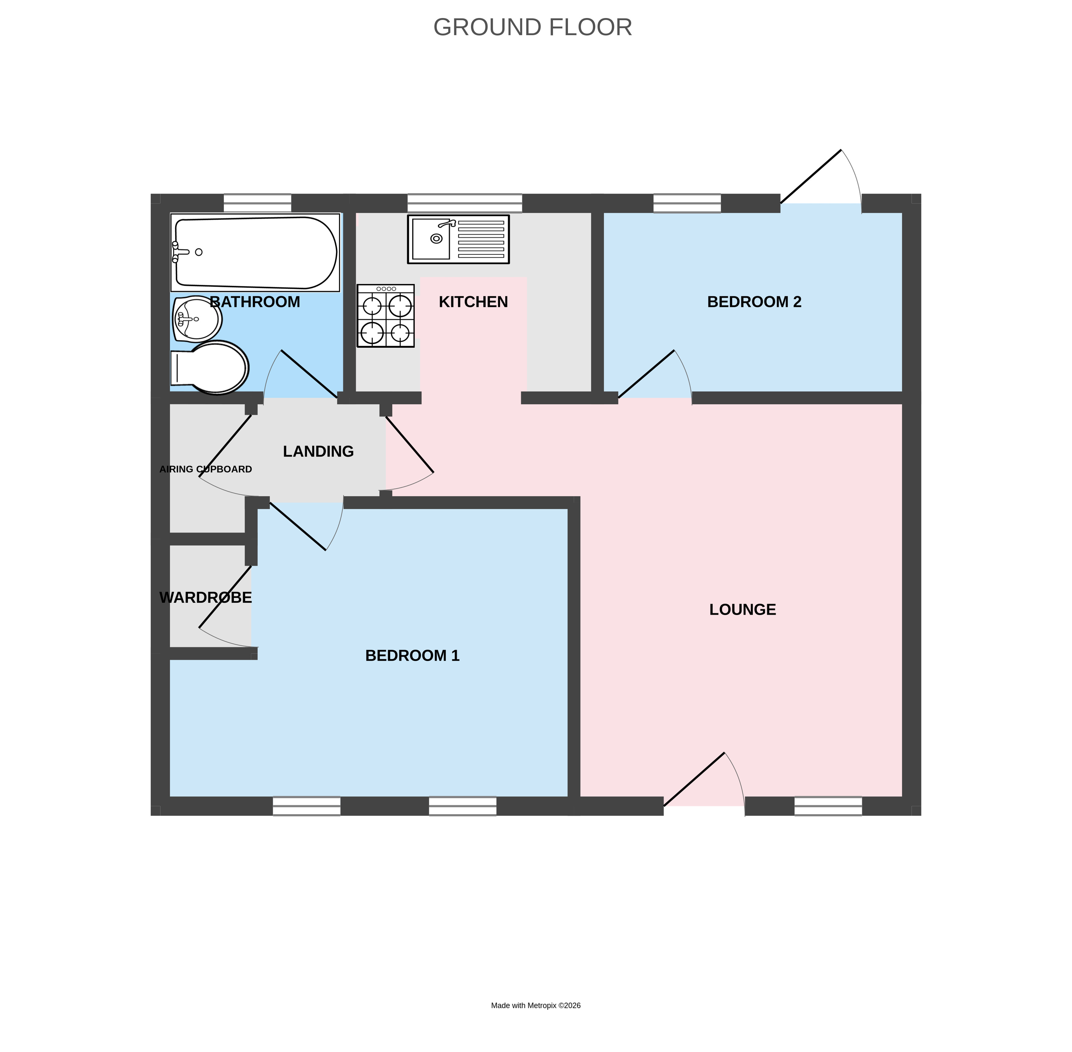 6, Blacksmiths Drive, Telford floorplan