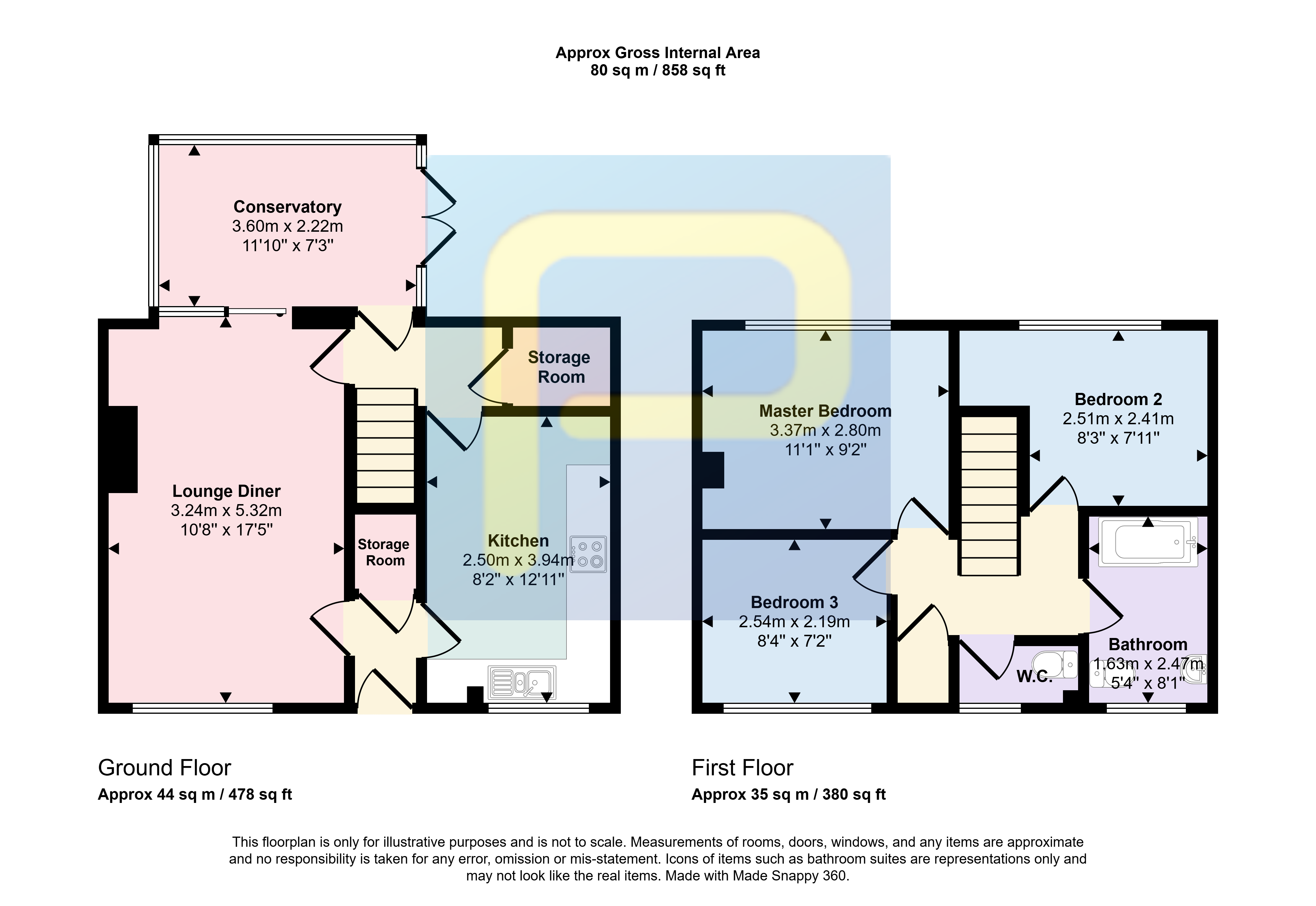 2, Lowland Close, Sunderland floorplan