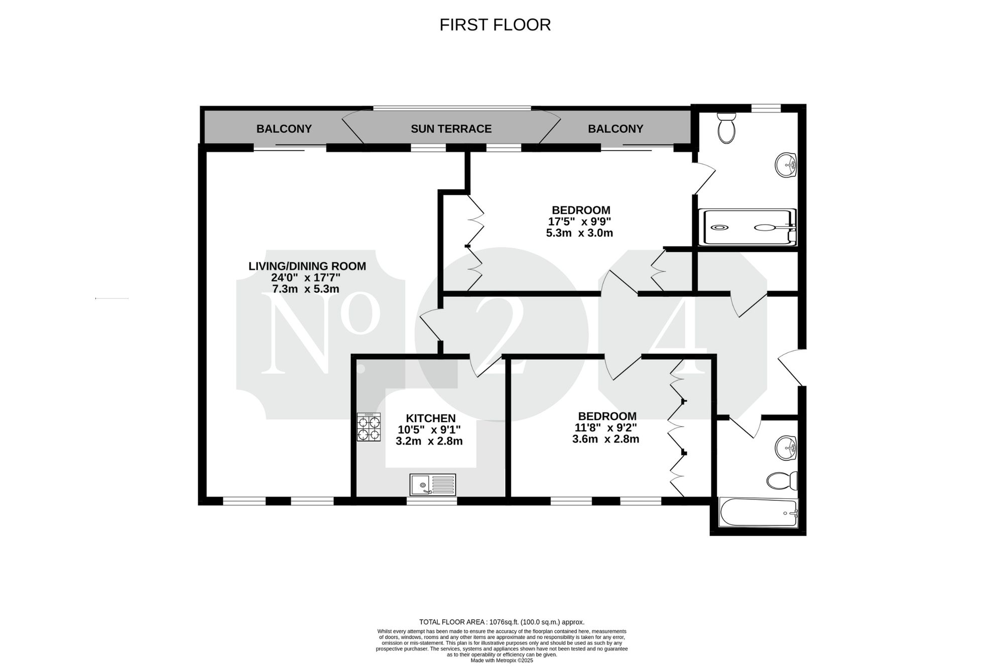30 Rottingdean Place Falmer Road, Brighton floorplan