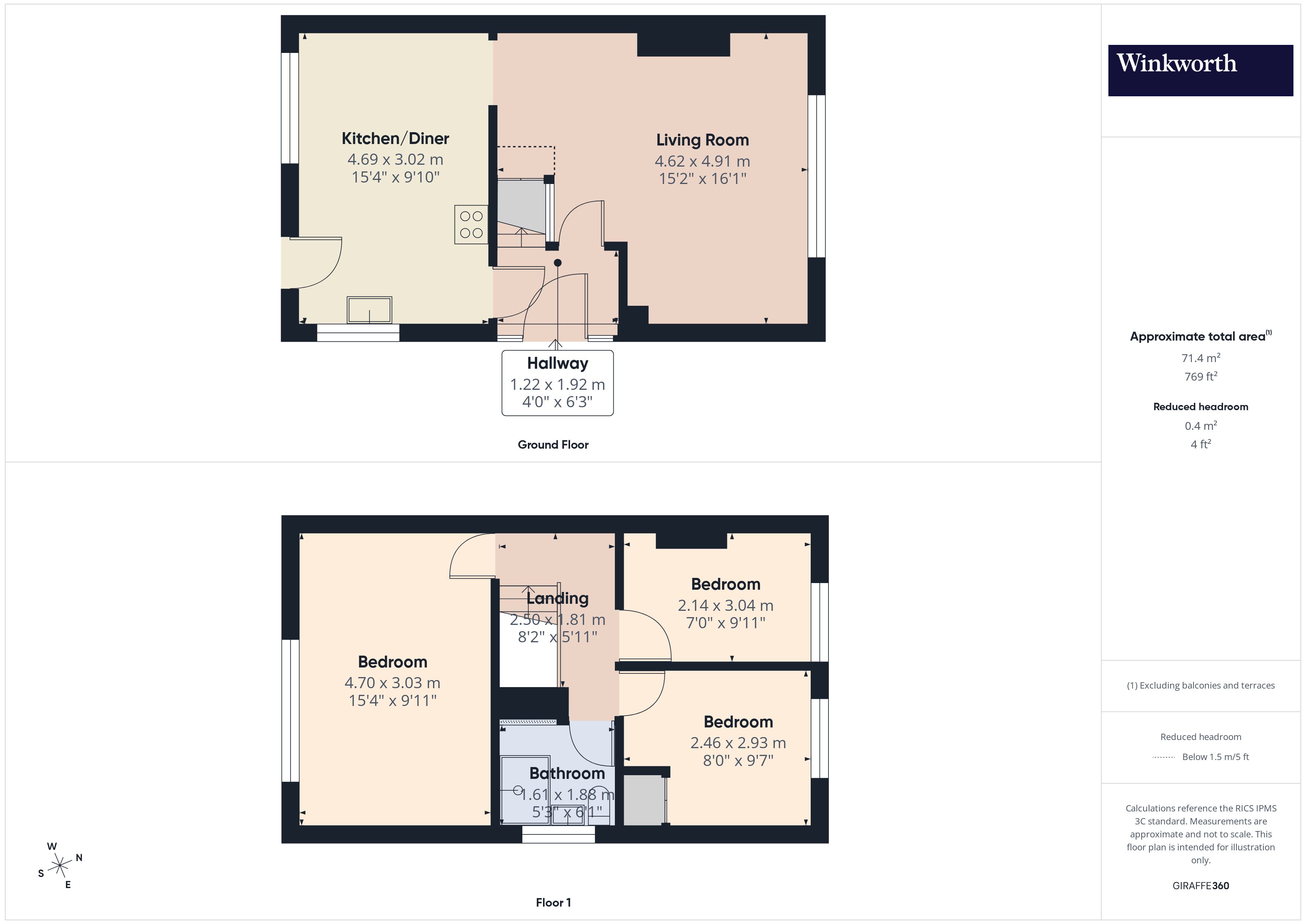32a, Lea Close, Berkshire floorplan