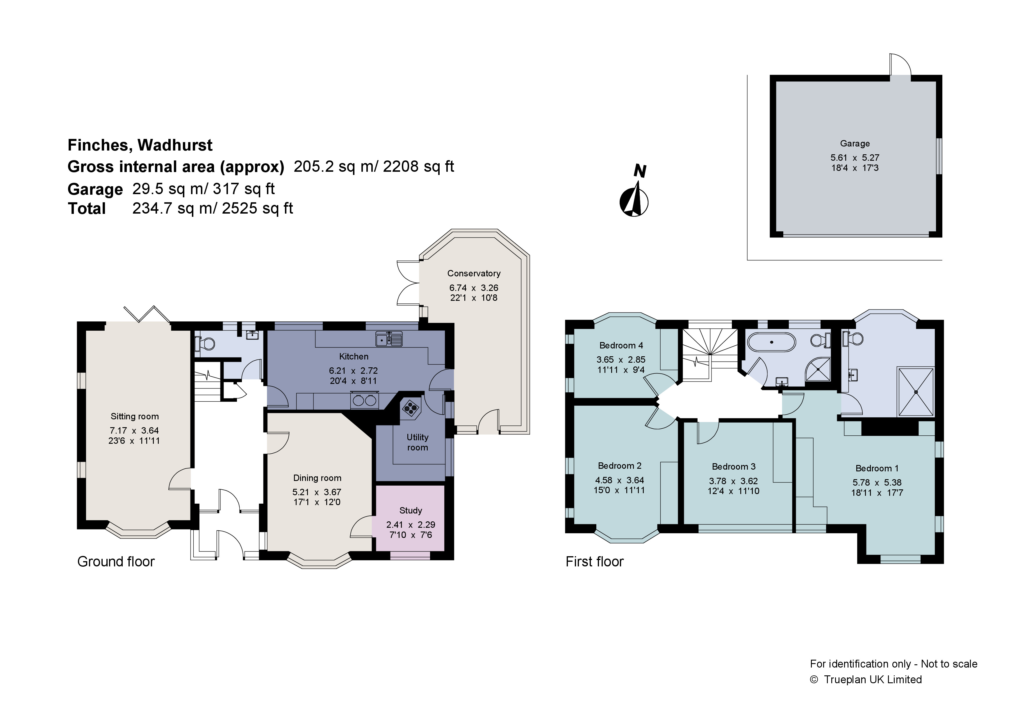 Finches,, Castle Walk, East Sussex floorplan