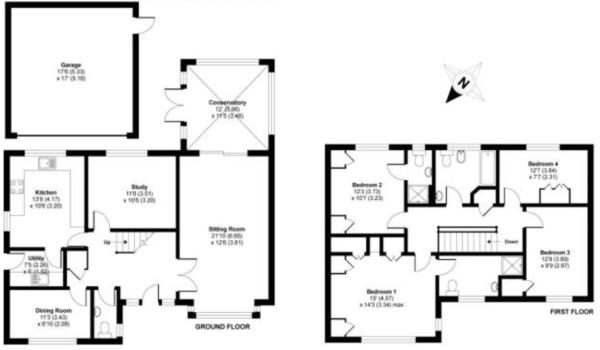 4 Bedrooms Detached house to rent in Percheron Drive, Knaphill, Woking GU21