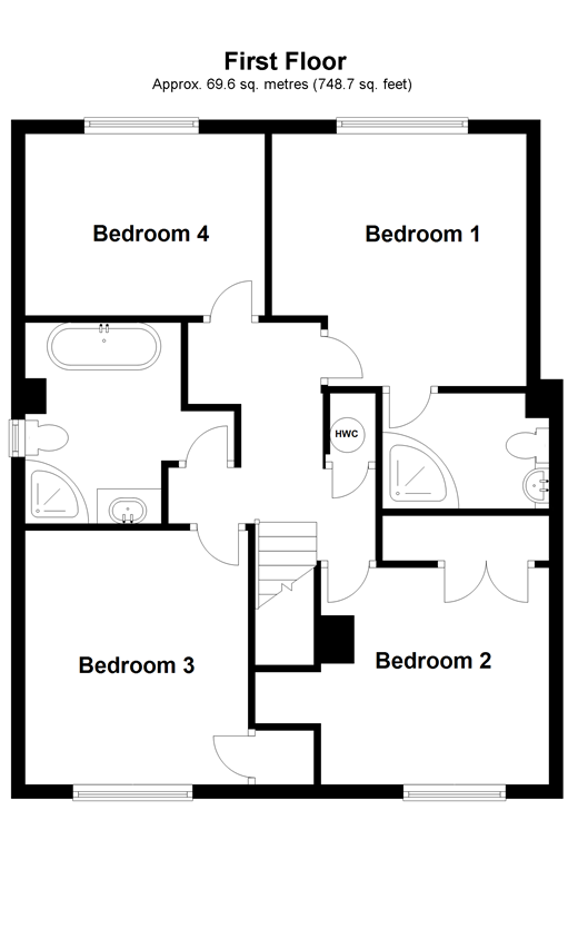 Wilberforce Way, Gravesend, Kent DA12, 4 bedroom end terrace house for
