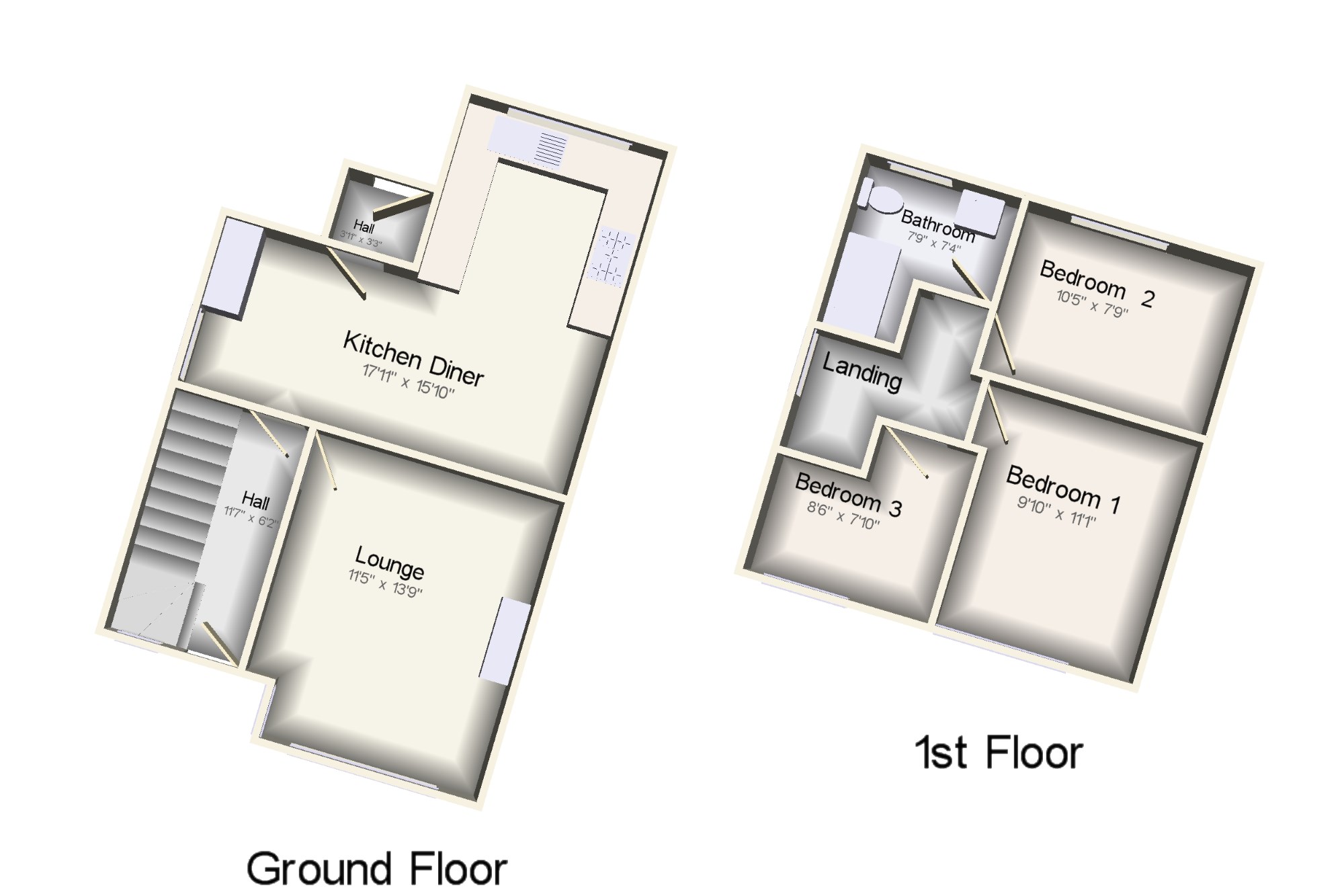 3 Bedrooms Semi-detached house for sale in Golf Avenue, Halifax, West Yorkshire HX2