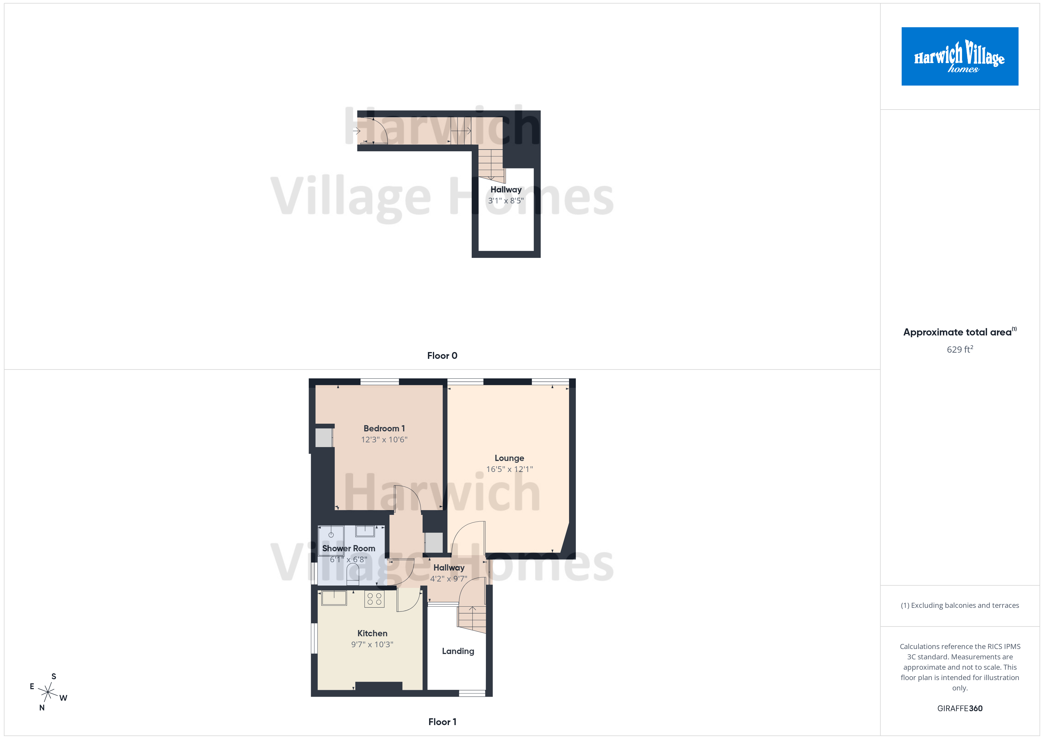 32A, Garland Road, Essex floorplan