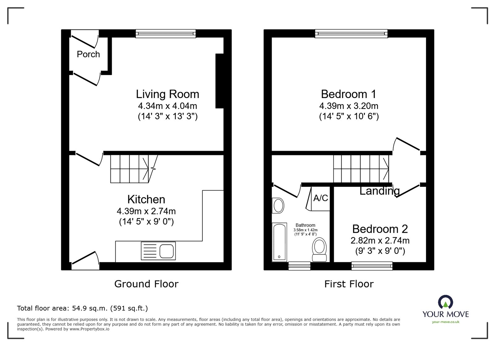32, Bright Street, Manchester floorplan