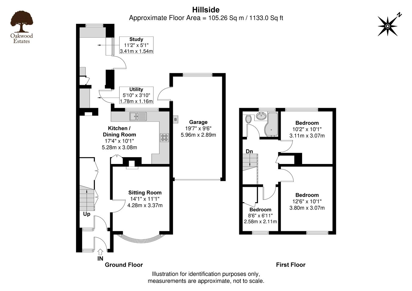 9, Hillside, Maidenhead floorplan