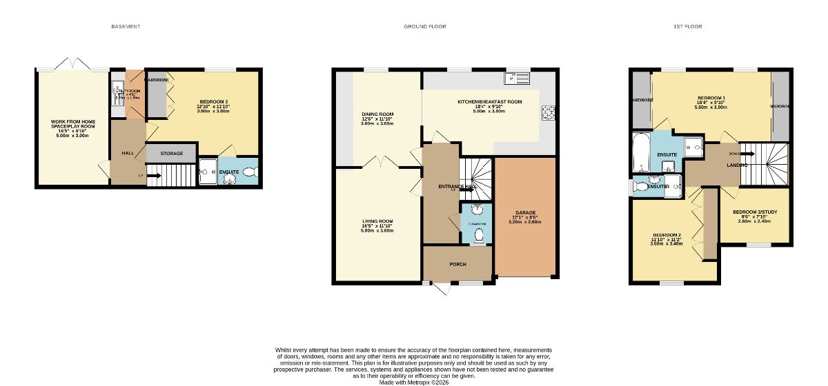 37 Upcott Valley, Okehampton floorplan