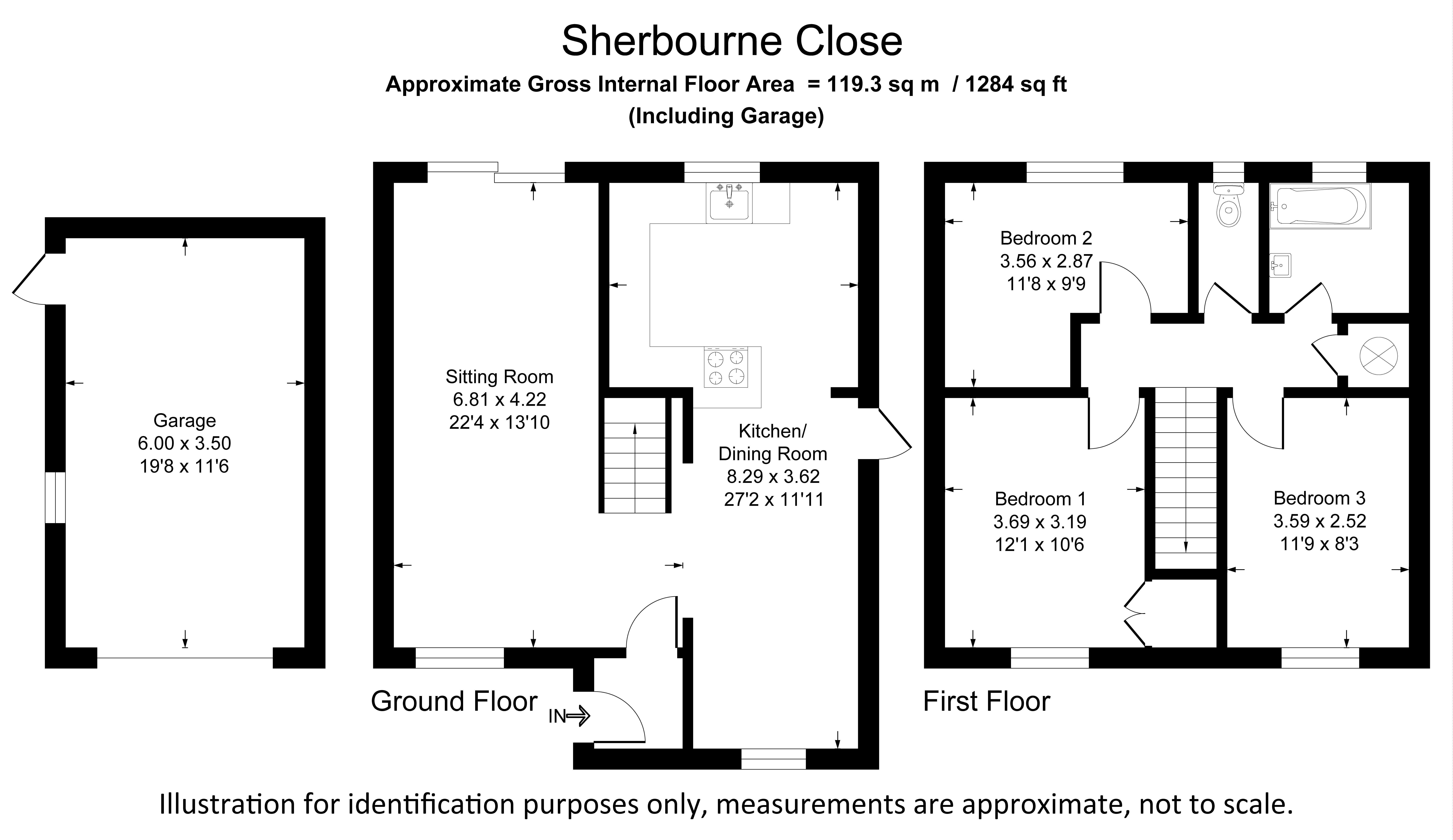 13, Sherbourne Close, Colnbrook floorplan
