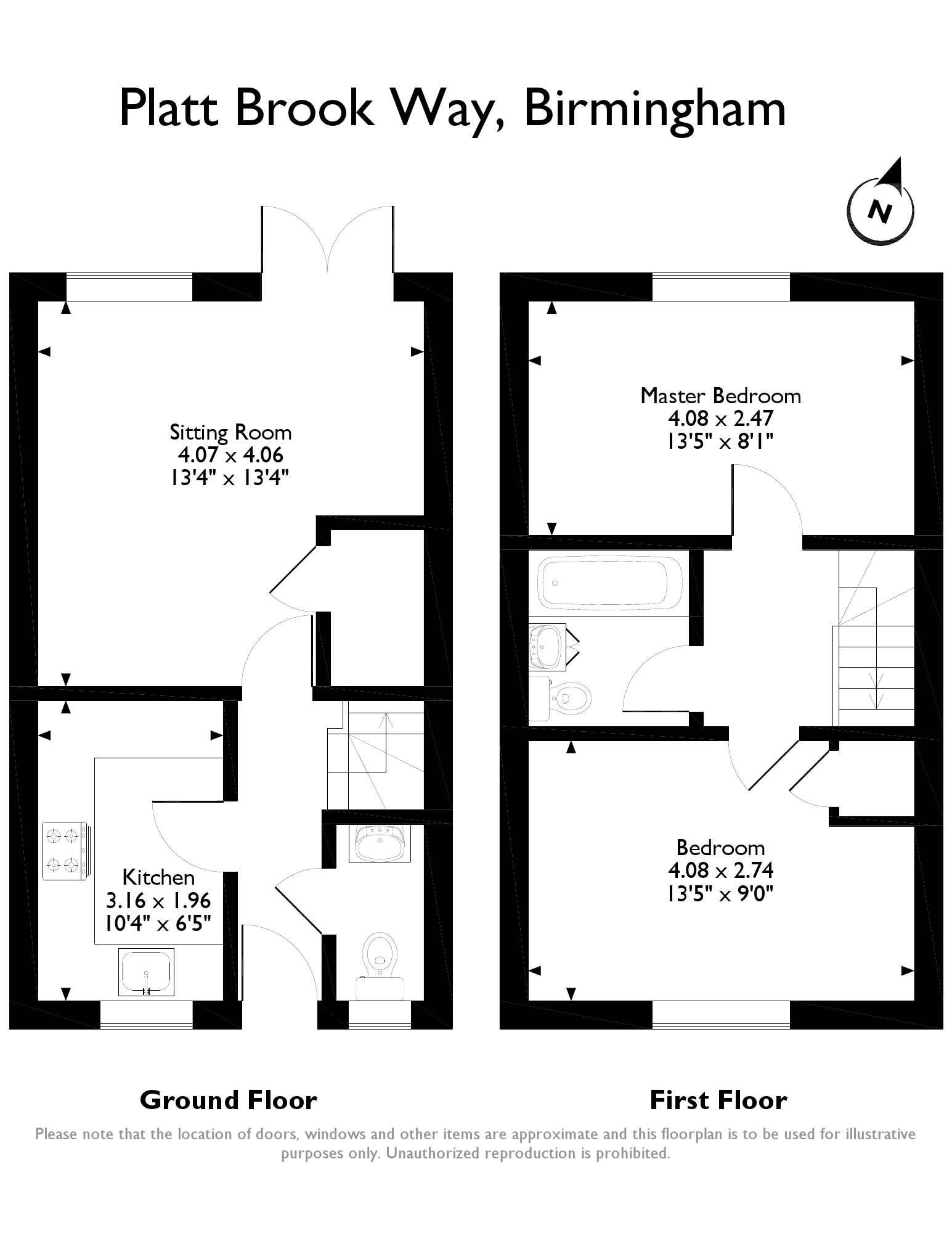 2 Bedrooms Semi-detached house for sale in Platt Brook Way, Birmingham B26