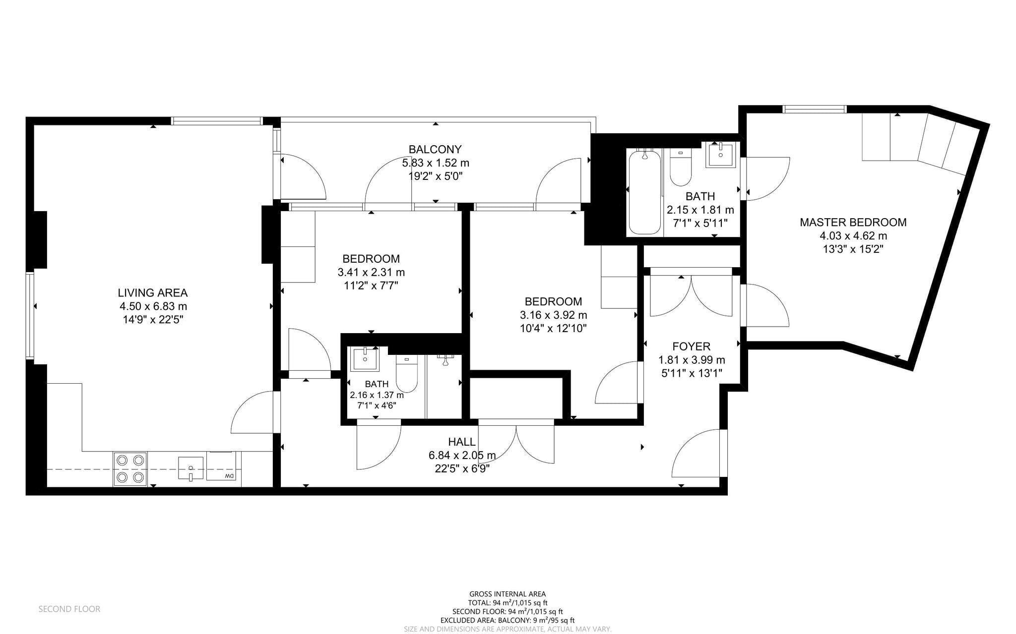 Cremer Street, London floorplan
