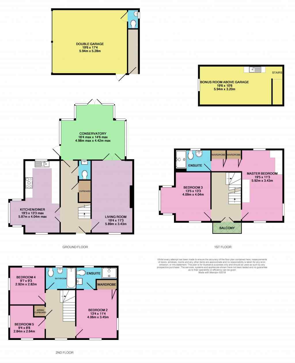 5 Bedrooms Town house for sale in Avington Way, Sherfield-On-Loddon, Hook RG27