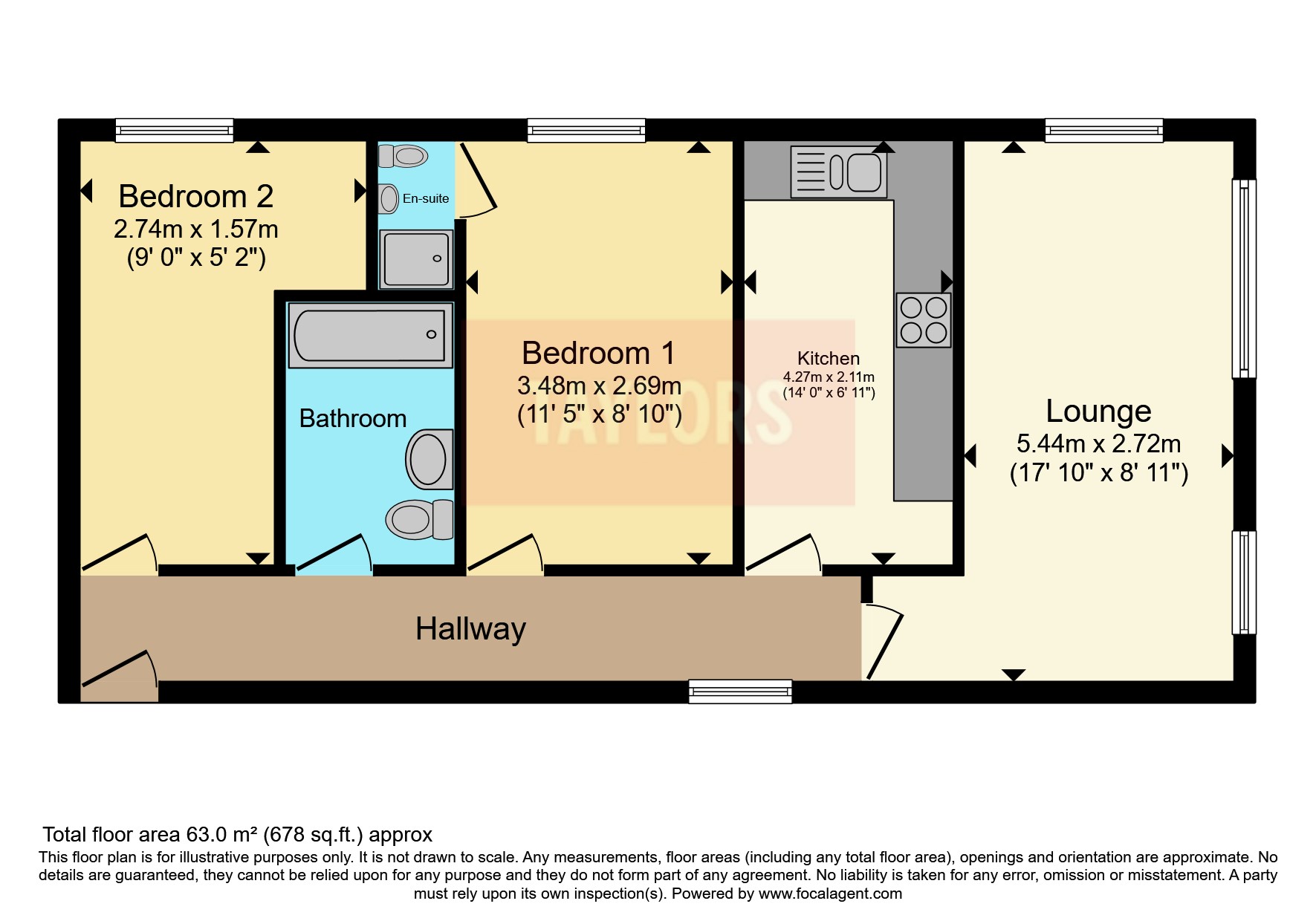16, Kilby Road, Hertfordshire floorplan