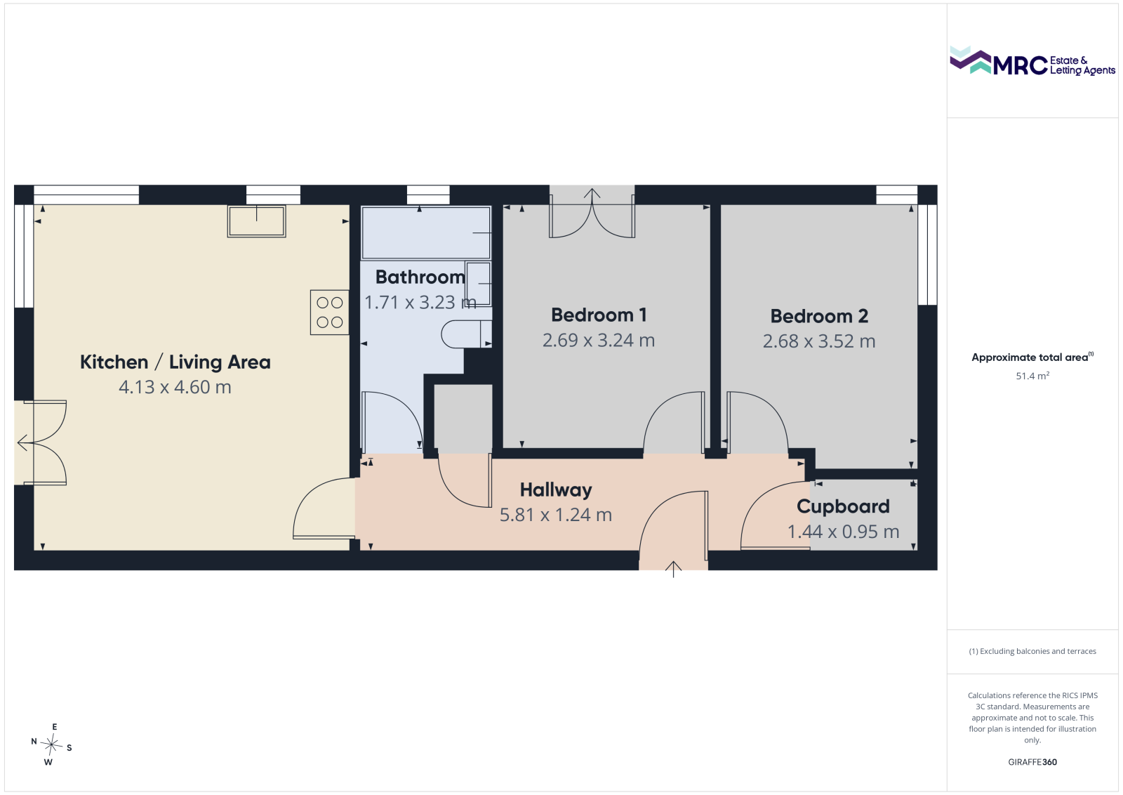 FLAT 19, 22 Wright Street, Hull floorplan