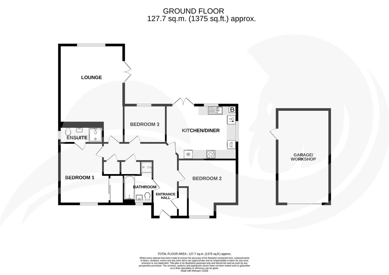2, Forge Farm Row, Faversham floorplan