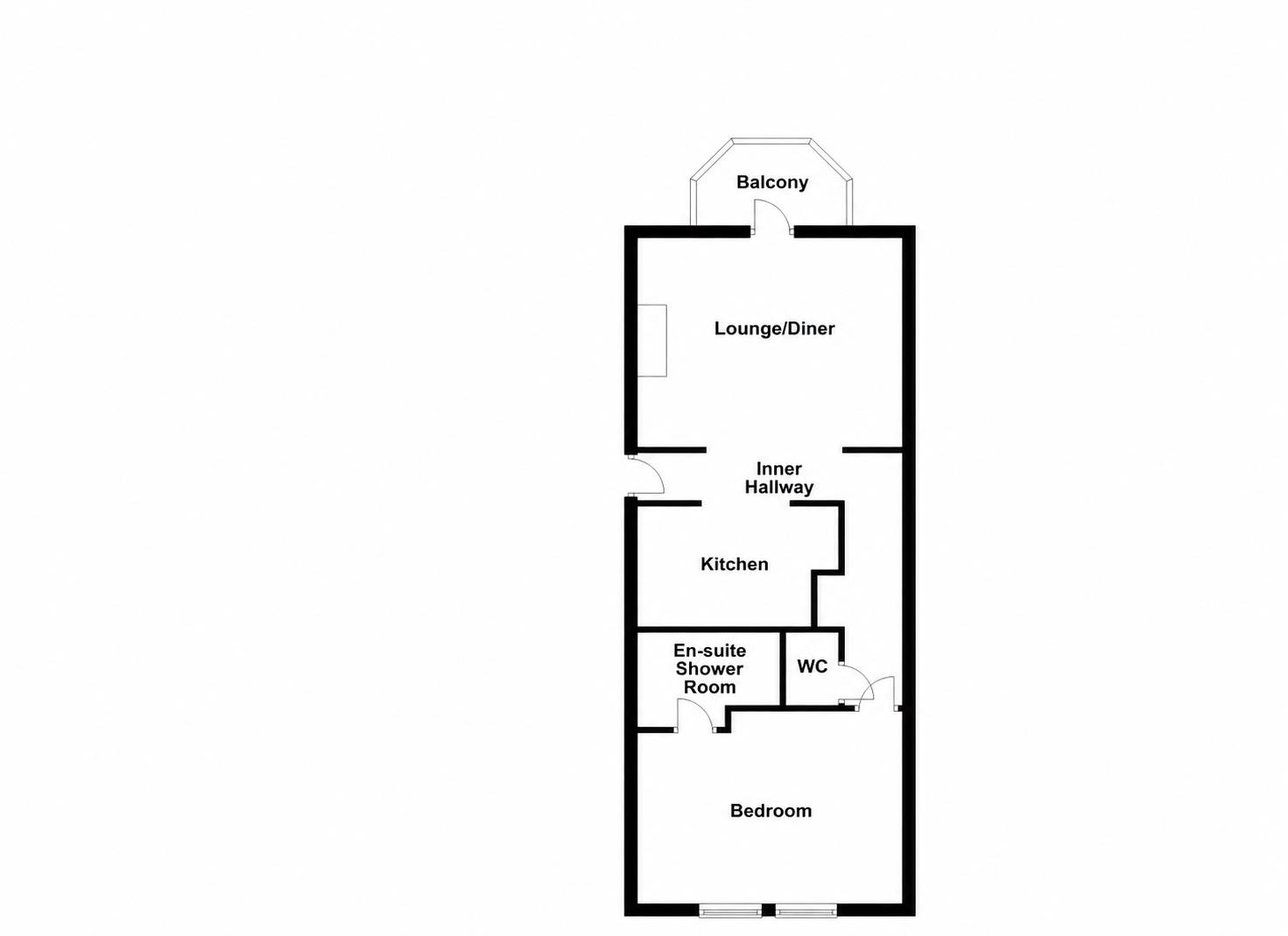 Apartment 7 Castle Lodge, 28, Castle Road, Wakefield floorplan